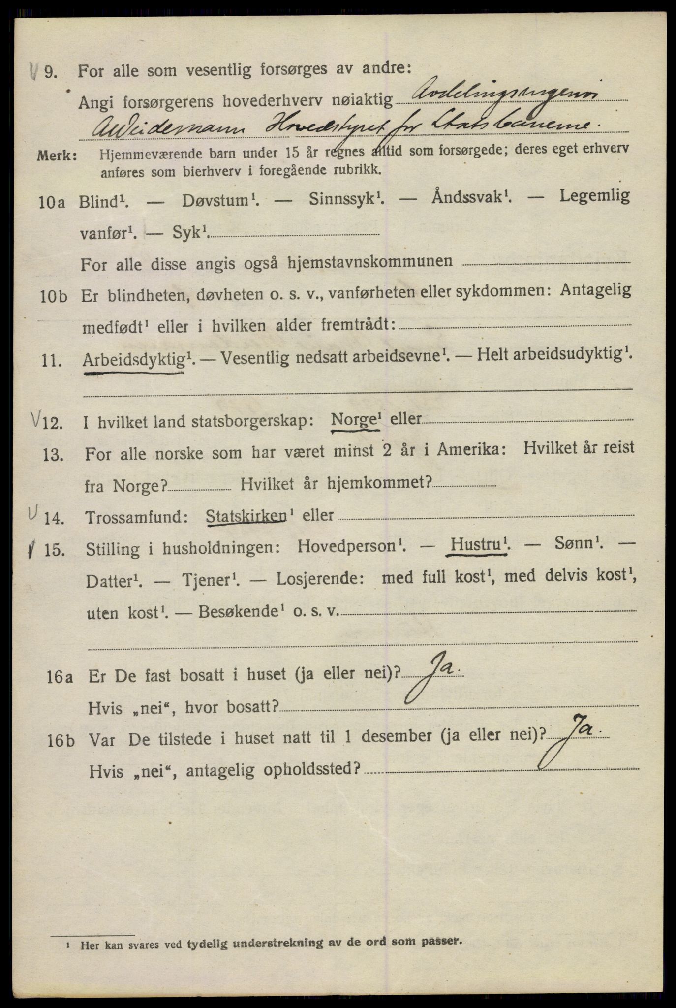 SAO, Folketelling 1920 for 0301 Kristiania kjøpstad, 1920, s. 395128