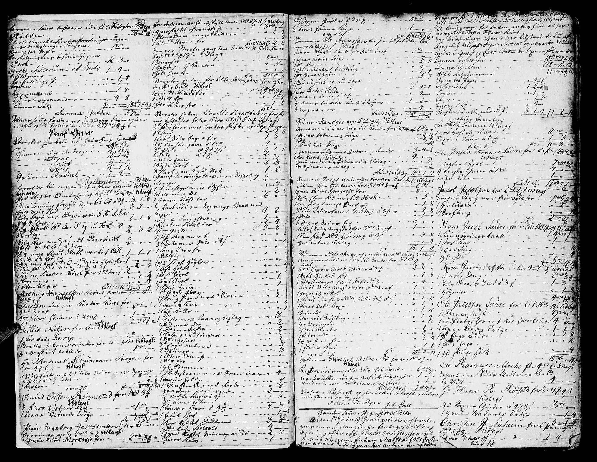 Sunnmøre sorenskriveri, AV/SAT-A-0005/3/3A/L0029: Skifteprotokoll 20, 1787-1801, s. 1b-2a