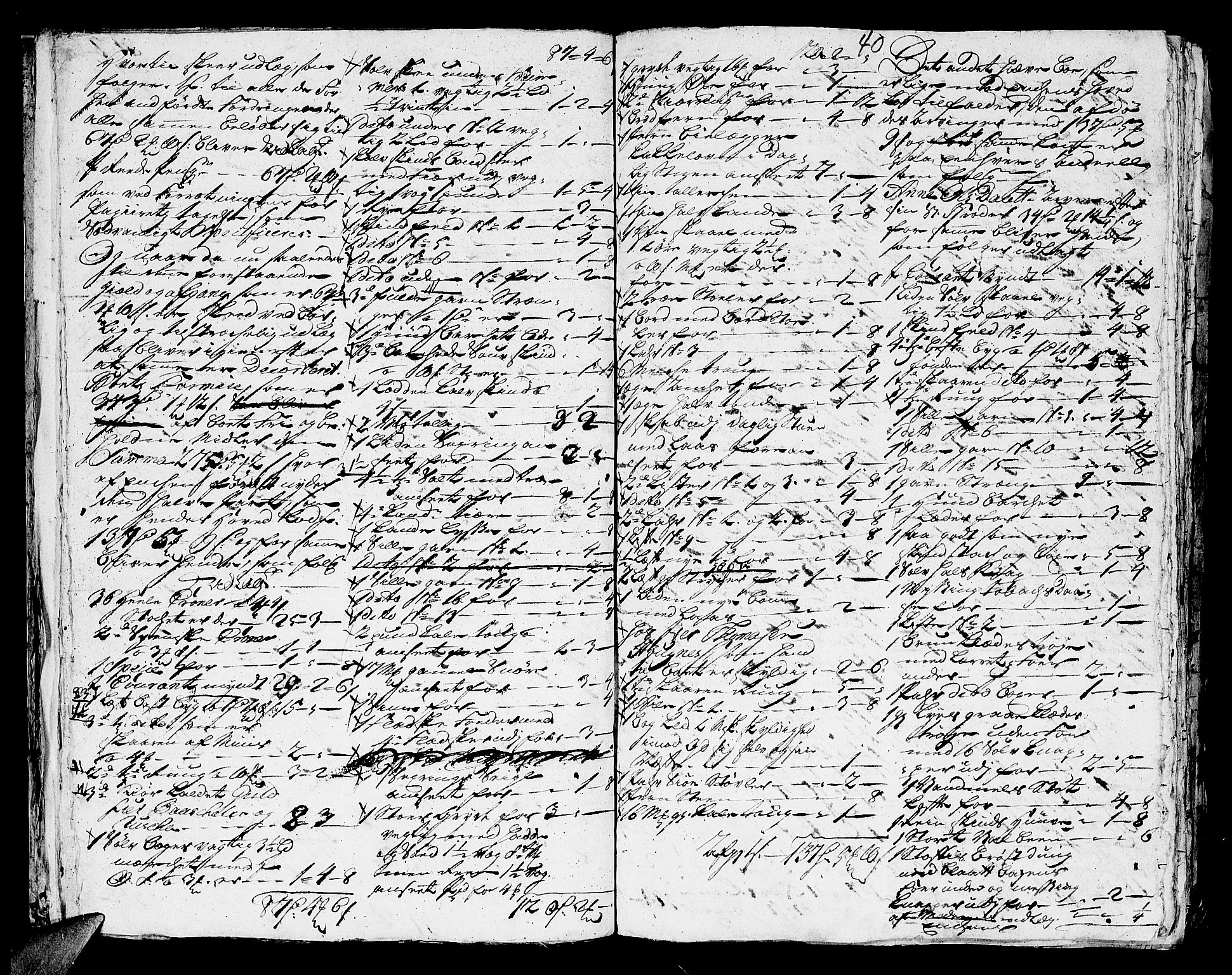 Helgeland sorenskriveri, SAT/A-0004/3/3A/L0029: Konseptprotokoll 14, 1753, s. 39b-40a
