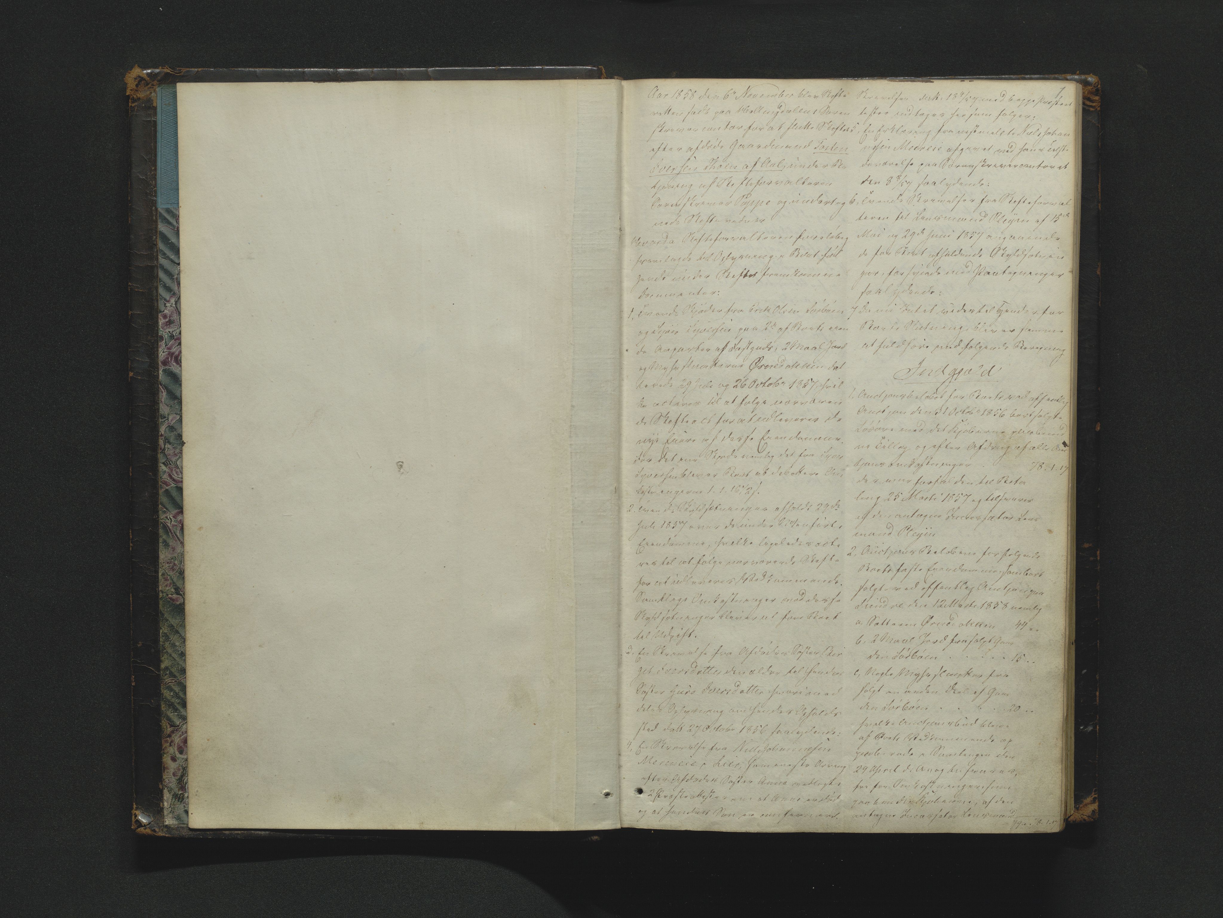 Hallingdal sorenskriveri, SAKO/A-121/H/Hb/Hbd/L0002: Skifteutlodningsprotokoll, 1858-1866, s. 1
