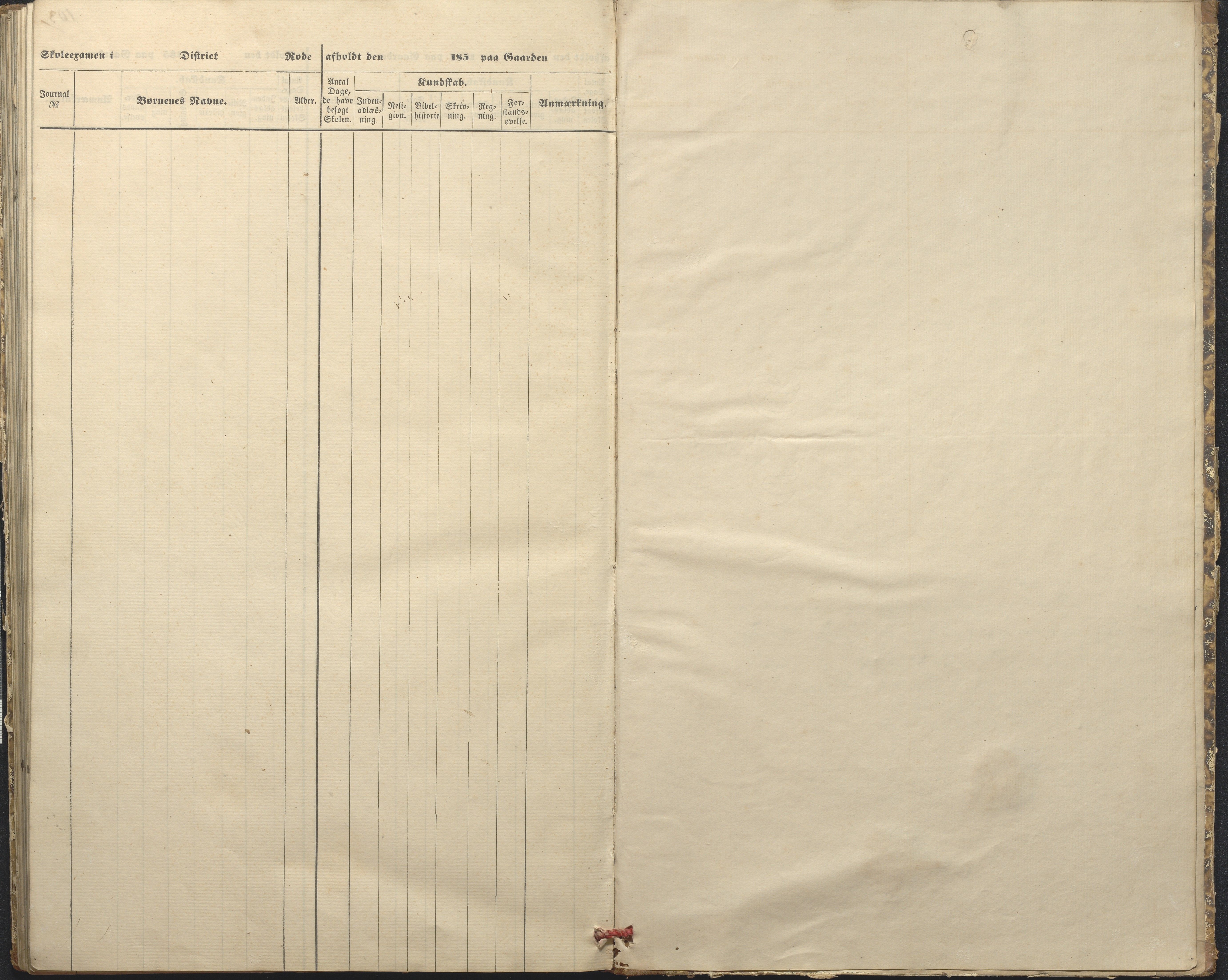 Øyestad kommune frem til 1979, AAKS/KA0920-PK/06/06A/L0047: Eksamensprotokoll, 1855-1865, s. 95