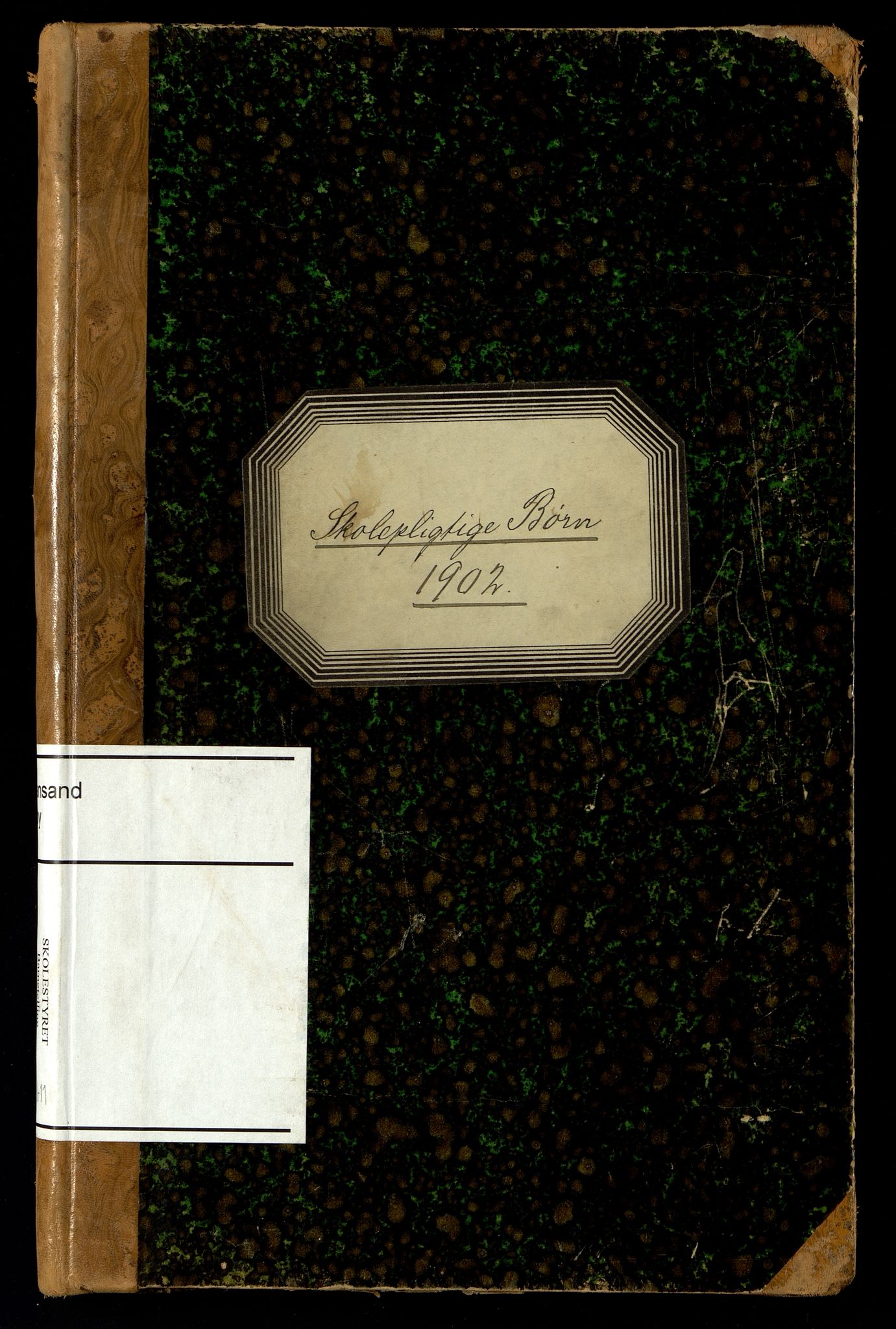 Kristiansand By - Skolekommisjonen/ -Styret, ARKSOR/1001KG510/J/Jb/L0011: Barnetelling, 1902