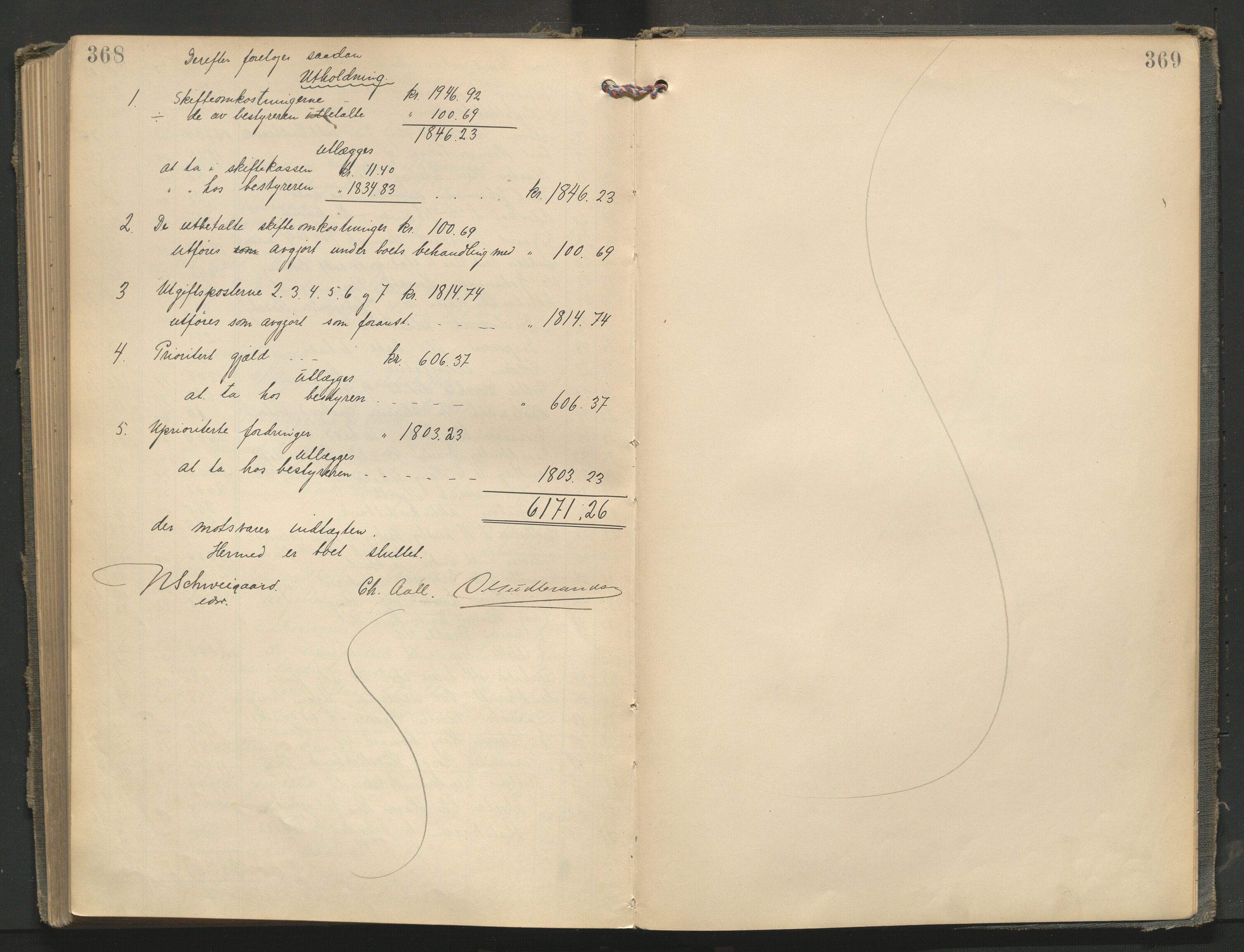 Halden byfogd, AV/SAO-A-10865/H/He/L0003: Skifteutlodningsprotokoll, 1896-1911, s. 368-369