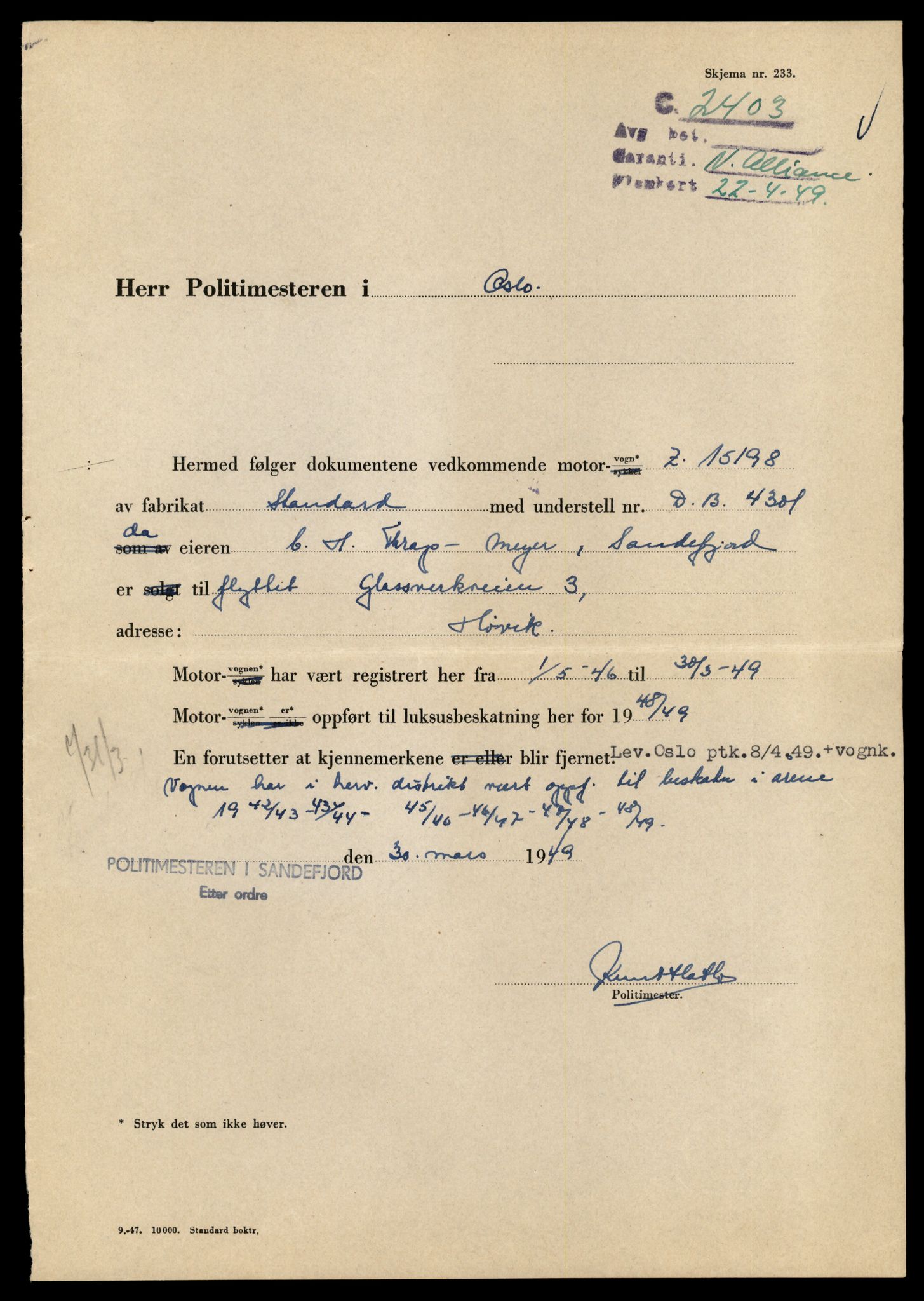 Møre og Romsdal vegkontor - Ålesund trafikkstasjon, AV/SAT-A-4099/F/Fe/L0042: Registreringskort for kjøretøy T 13906 - T 14079, 1927-1998, s. 2195