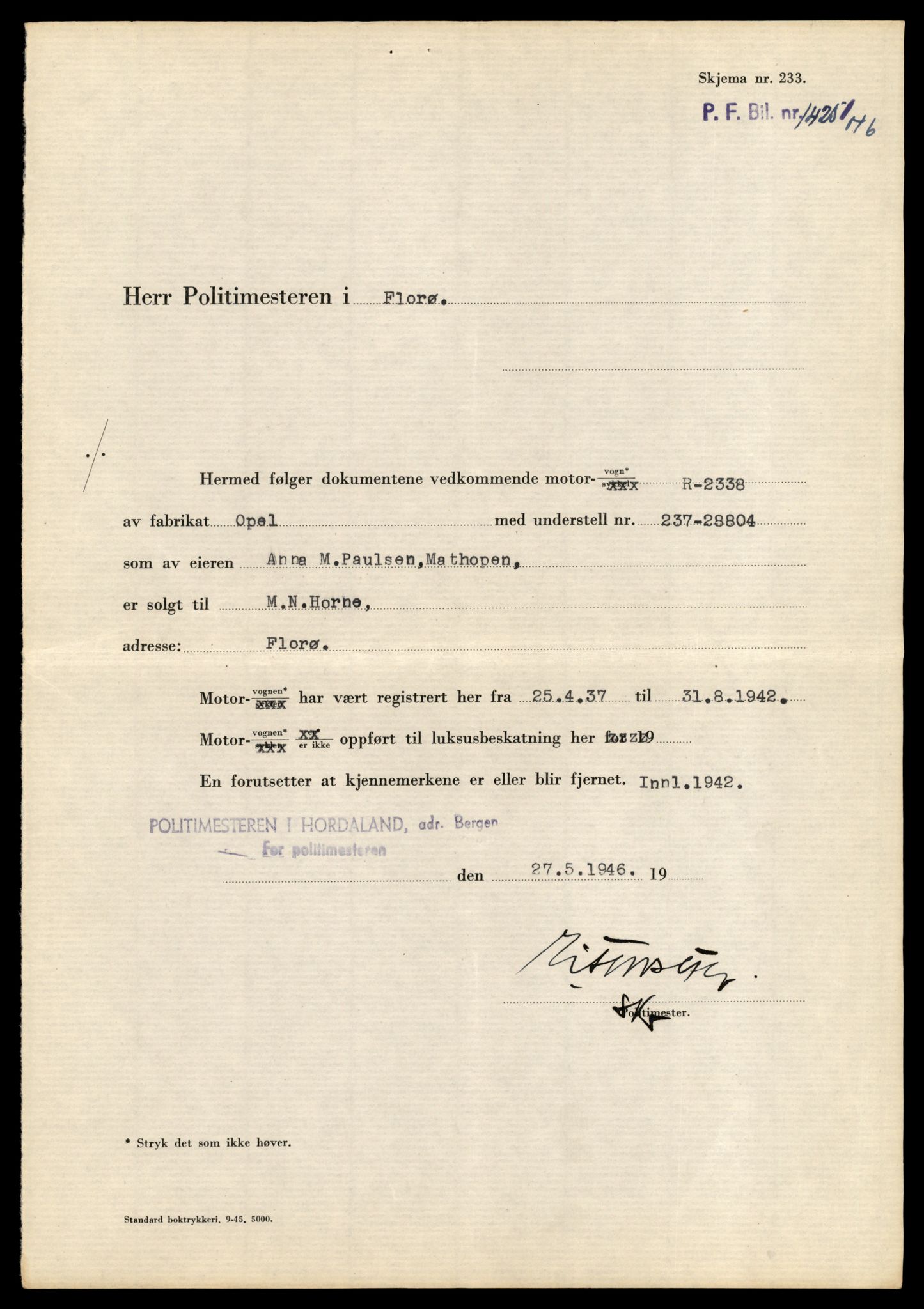 Møre og Romsdal vegkontor - Ålesund trafikkstasjon, AV/SAT-A-4099/F/Fe/L0042: Registreringskort for kjøretøy T 13906 - T 14079, 1927-1998, s. 1879