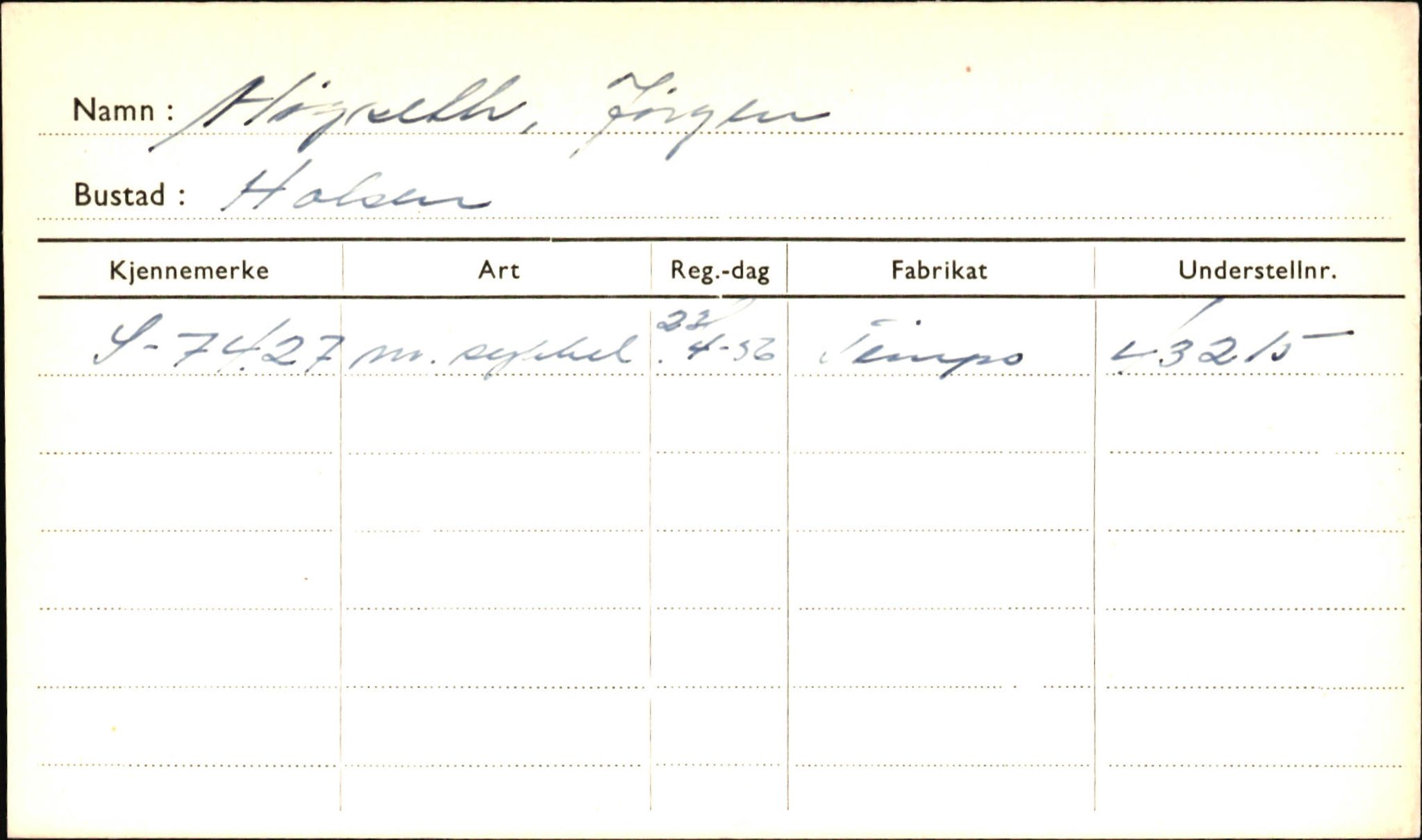 Statens vegvesen, Sogn og Fjordane vegkontor, SAB/A-5301/4/F/L0001A: Eigarregister Fjordane til 1.6.1961, 1930-1961, s. 817