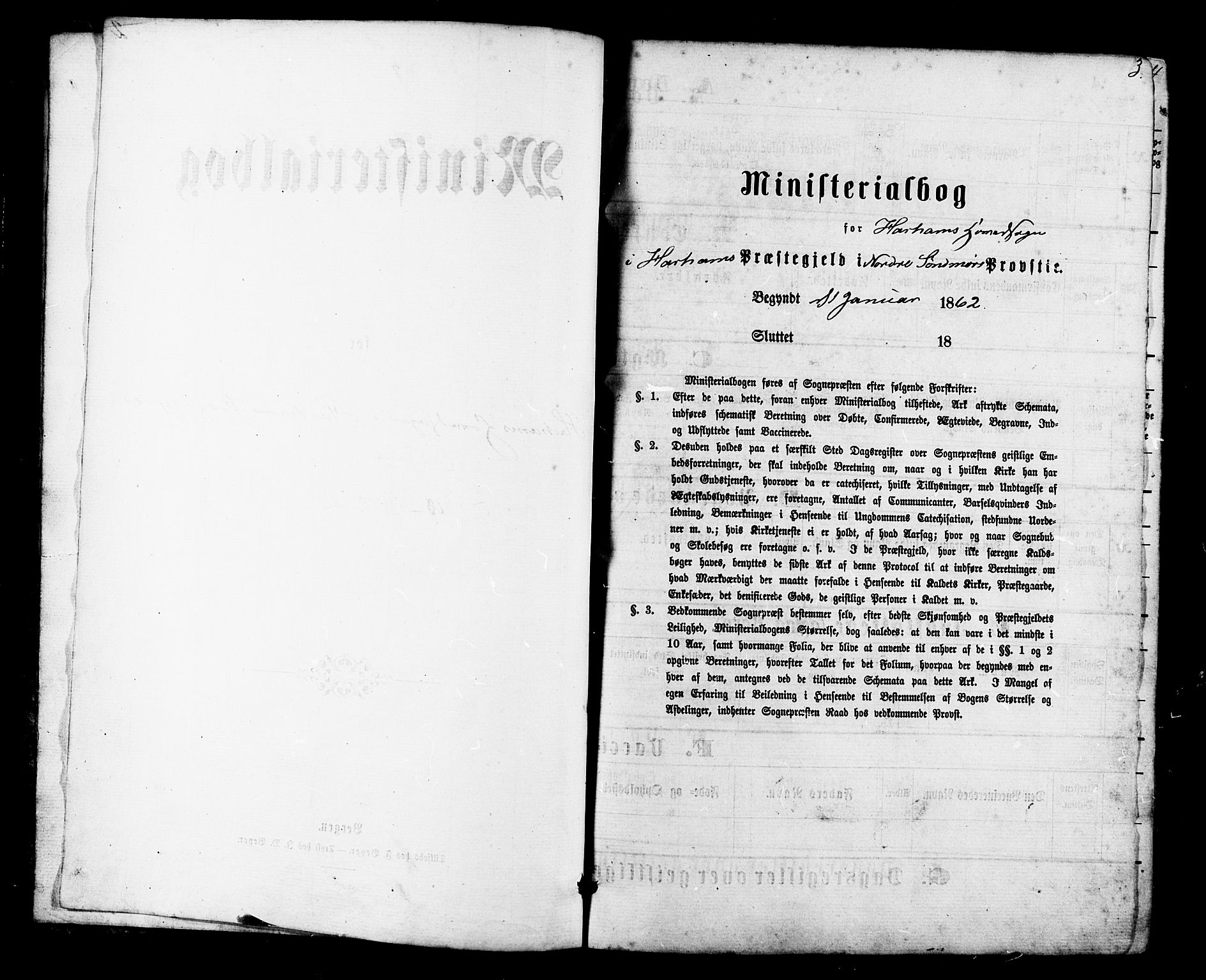 Ministerialprotokoller, klokkerbøker og fødselsregistre - Møre og Romsdal, SAT/A-1454/536/L0498: Ministerialbok nr. 536A07, 1862-1875, s. 3