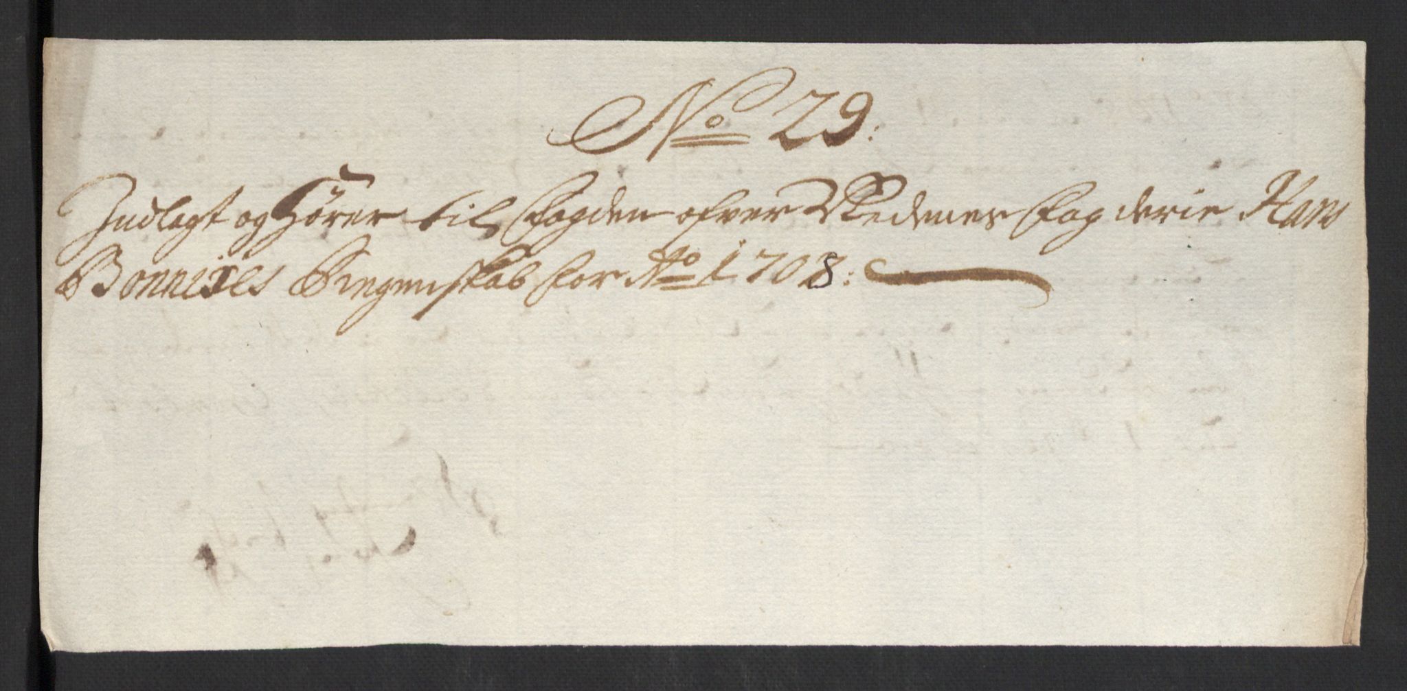 Rentekammeret inntil 1814, Reviderte regnskaper, Fogderegnskap, AV/RA-EA-4092/R39/L2318: Fogderegnskap Nedenes, 1706-1709, s. 329