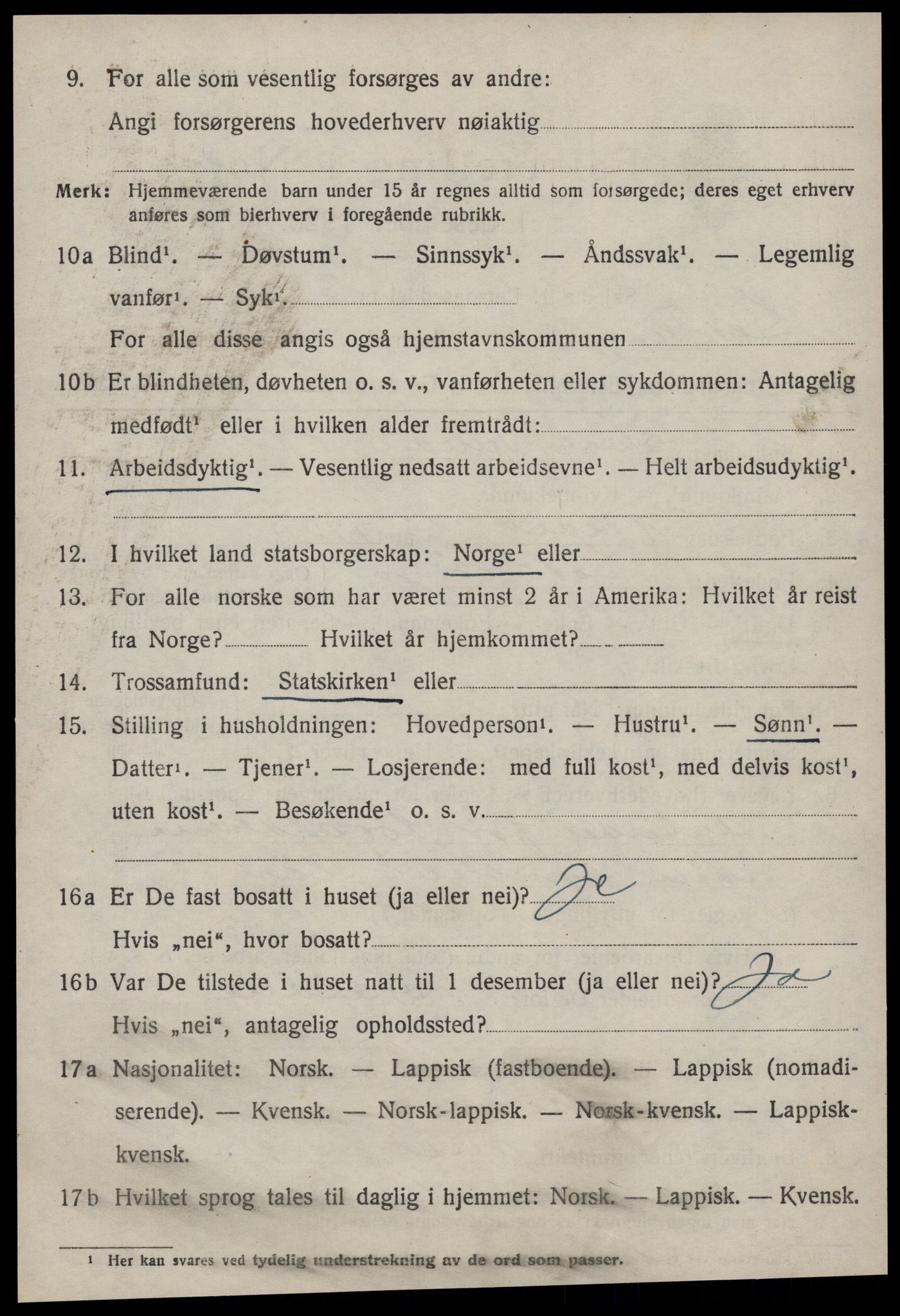 SAT, Folketelling 1920 for 1619 Sør-Frøya herred, 1920, s. 826