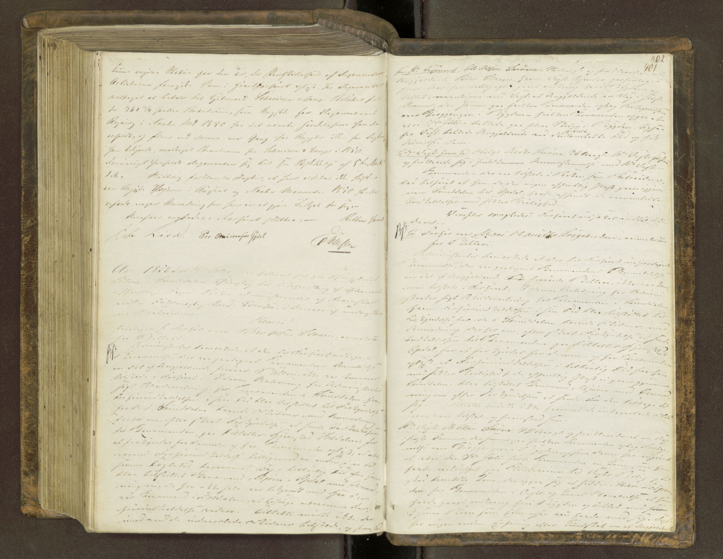 Nordmøre sorenskriveri, AV/SAT-A-4132/1/1/1B/L0003: Ekstrarettsprotokoll, 1848-1852, s. 400b-401a
