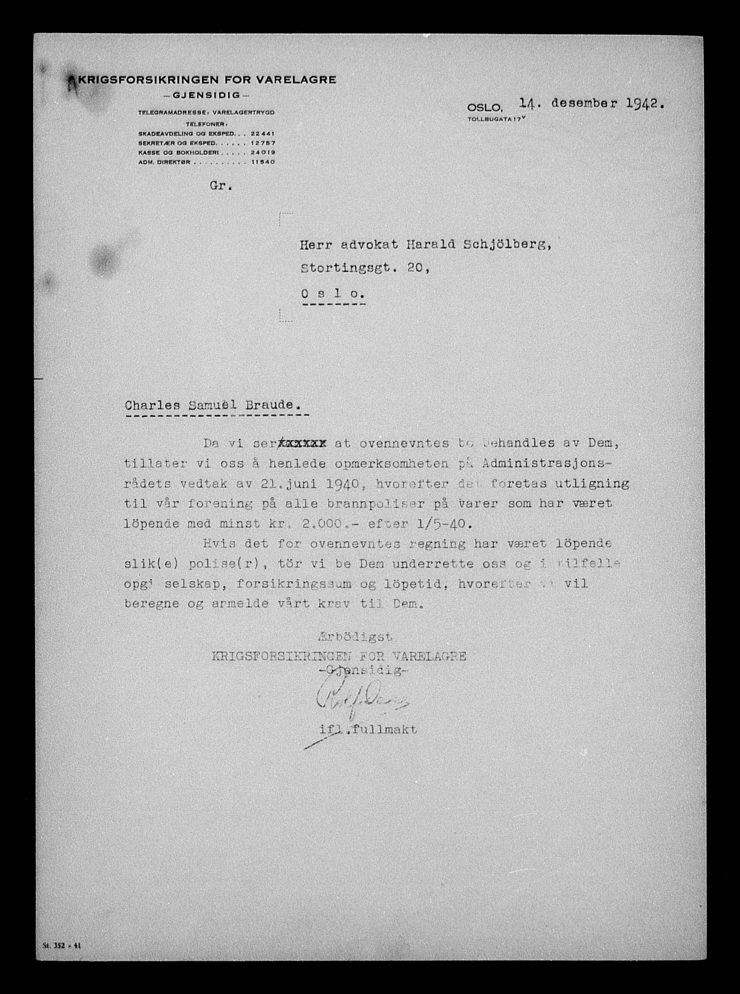 Justisdepartementet, Tilbakeføringskontoret for inndratte formuer, AV/RA-S-1564/H/Hc/Hcc/L0927: --, 1945-1947, s. 572