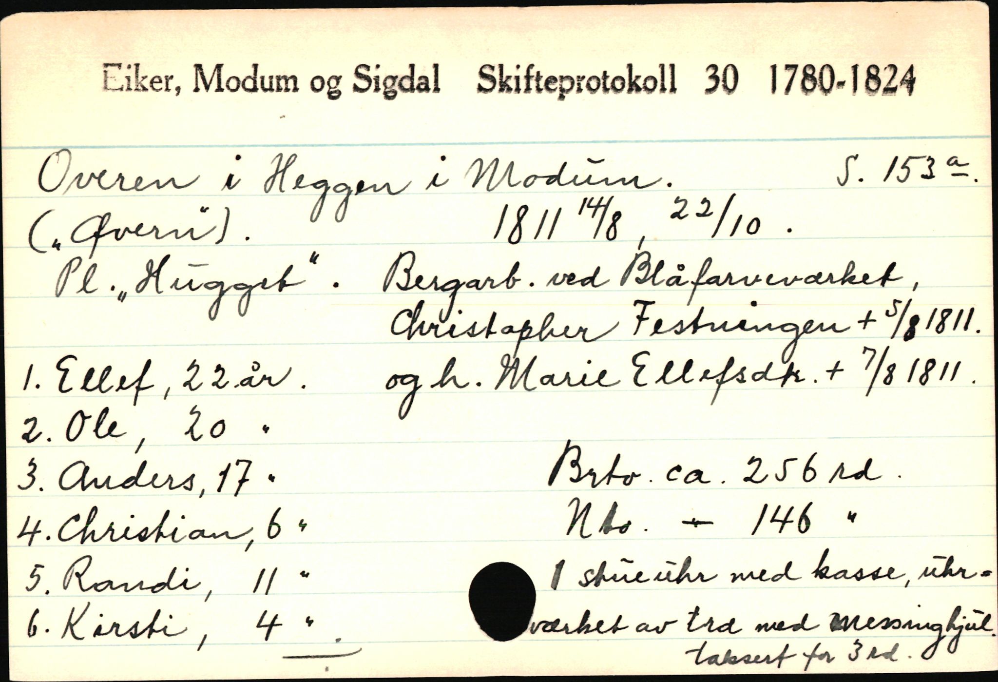 Eiker, Modum og Sigdal sorenskriveri, AV/SAKO-A-123/H, 1676-1828, s. 3922