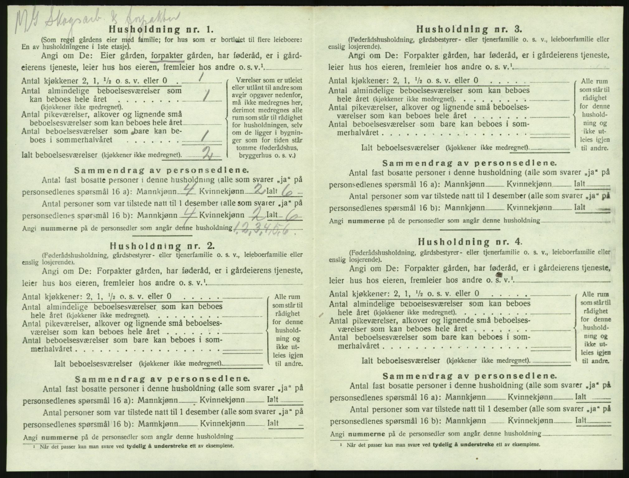 SAKO, Folketelling 1920 for 0728 Lardal herred, 1920, s. 938