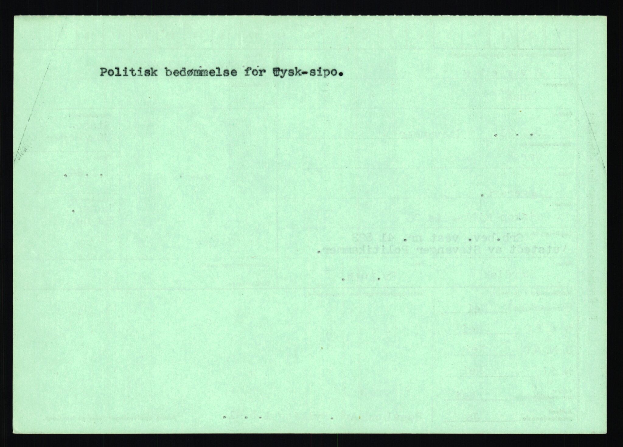 Statspolitiet - Hovedkontoret / Osloavdelingen, AV/RA-S-1329/C/Ca/L0016: Uberg - Øystese, 1943-1945, s. 4157