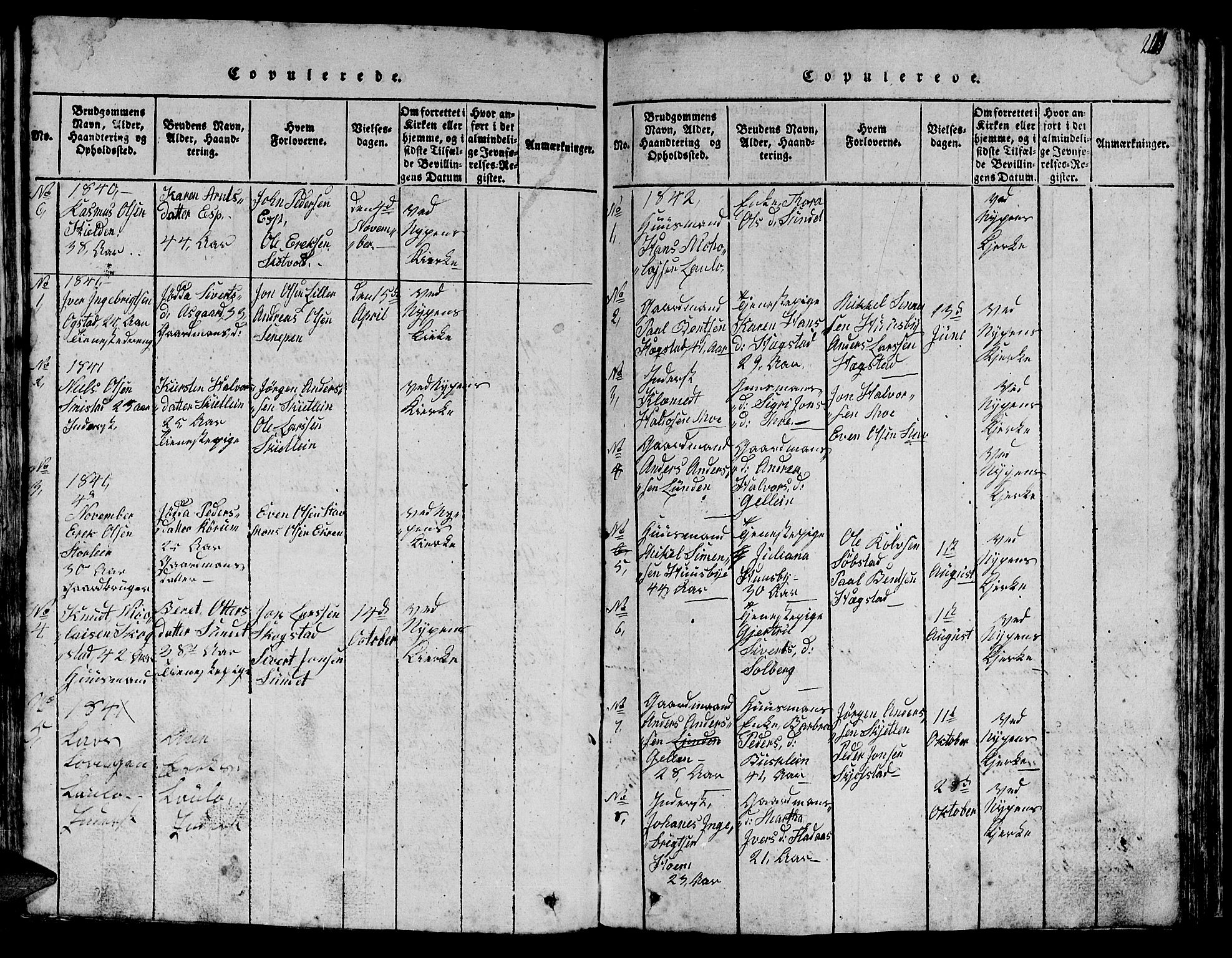 Ministerialprotokoller, klokkerbøker og fødselsregistre - Sør-Trøndelag, AV/SAT-A-1456/613/L0393: Klokkerbok nr. 613C01, 1816-1886, s. 201