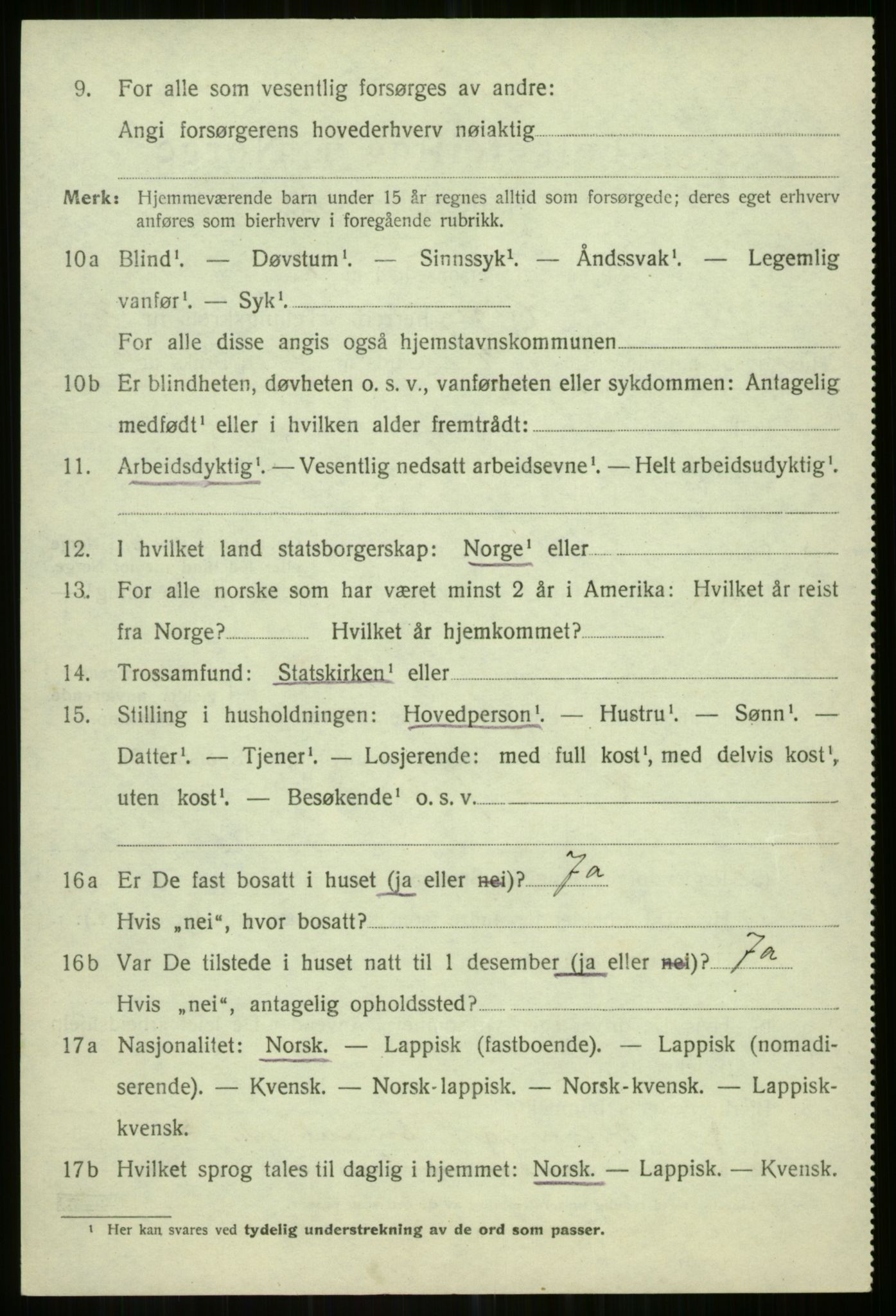 SATØ, Folketelling 1920 for 1935 Helgøy herred, 1920, s. 1178