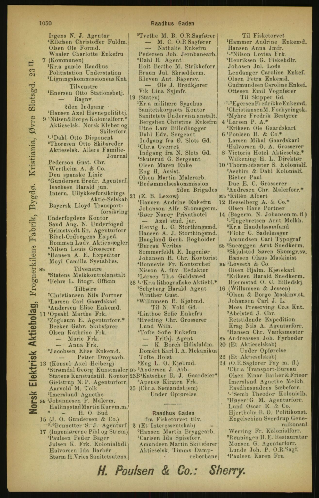 Kristiania/Oslo adressebok, PUBL/-, 1900, s. 1050