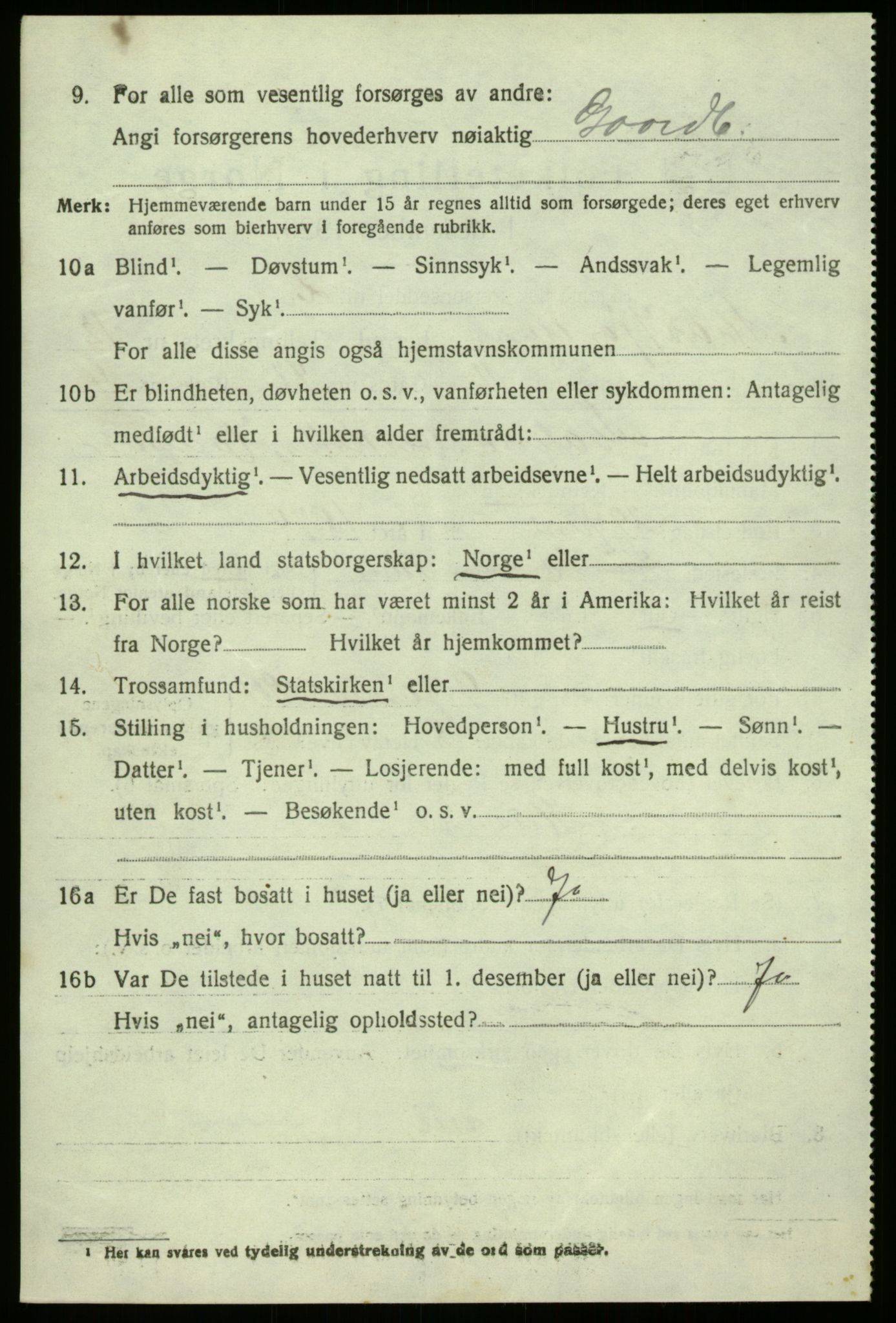 SAB, Folketelling 1920 for 1266 Masfjorden herred, 1920, s. 4646