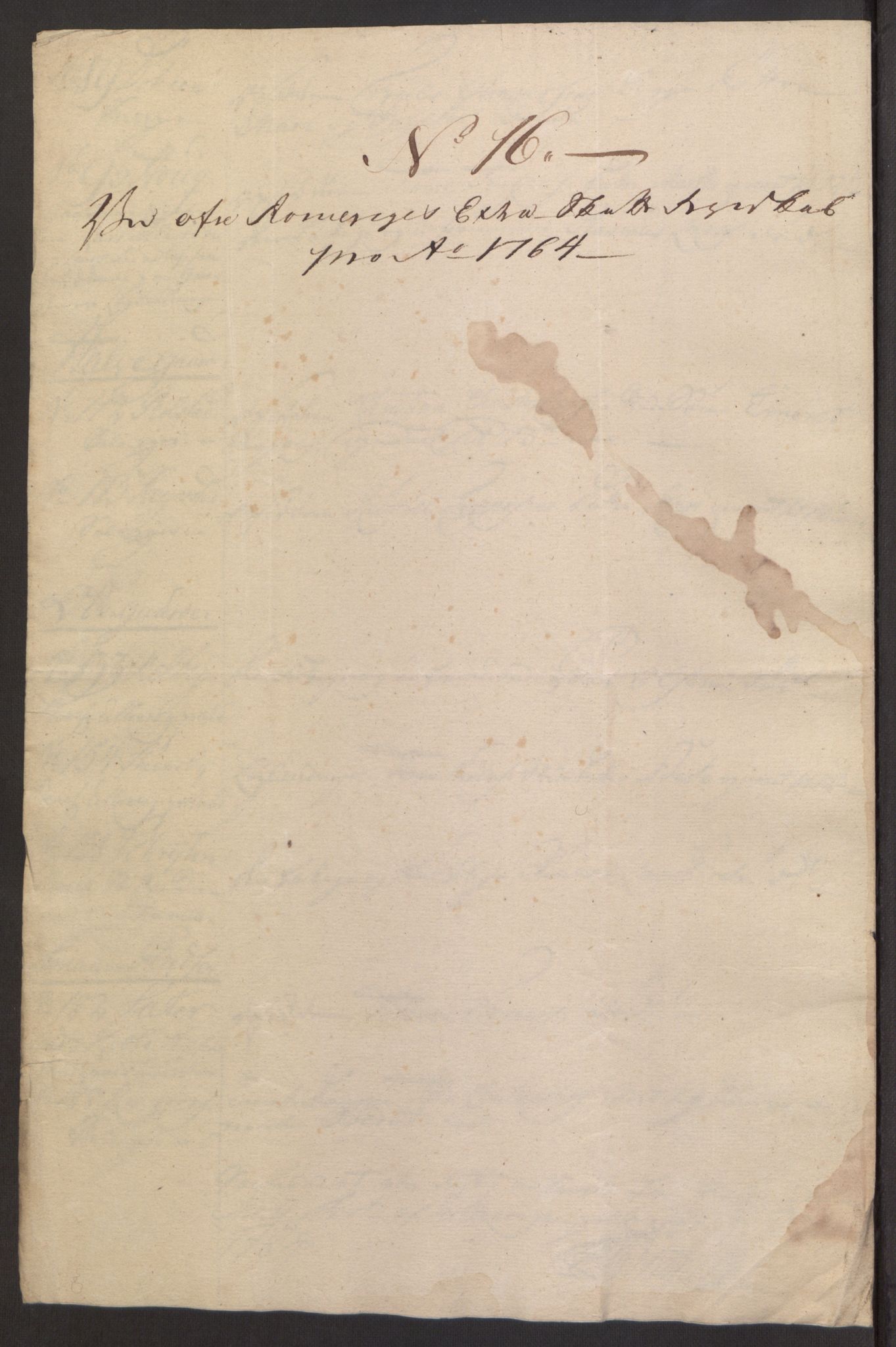 Rentekammeret inntil 1814, Reviderte regnskaper, Fogderegnskap, RA/EA-4092/R12/L0803: Ekstraskatten Øvre Romerike, 1763-1764, s. 422