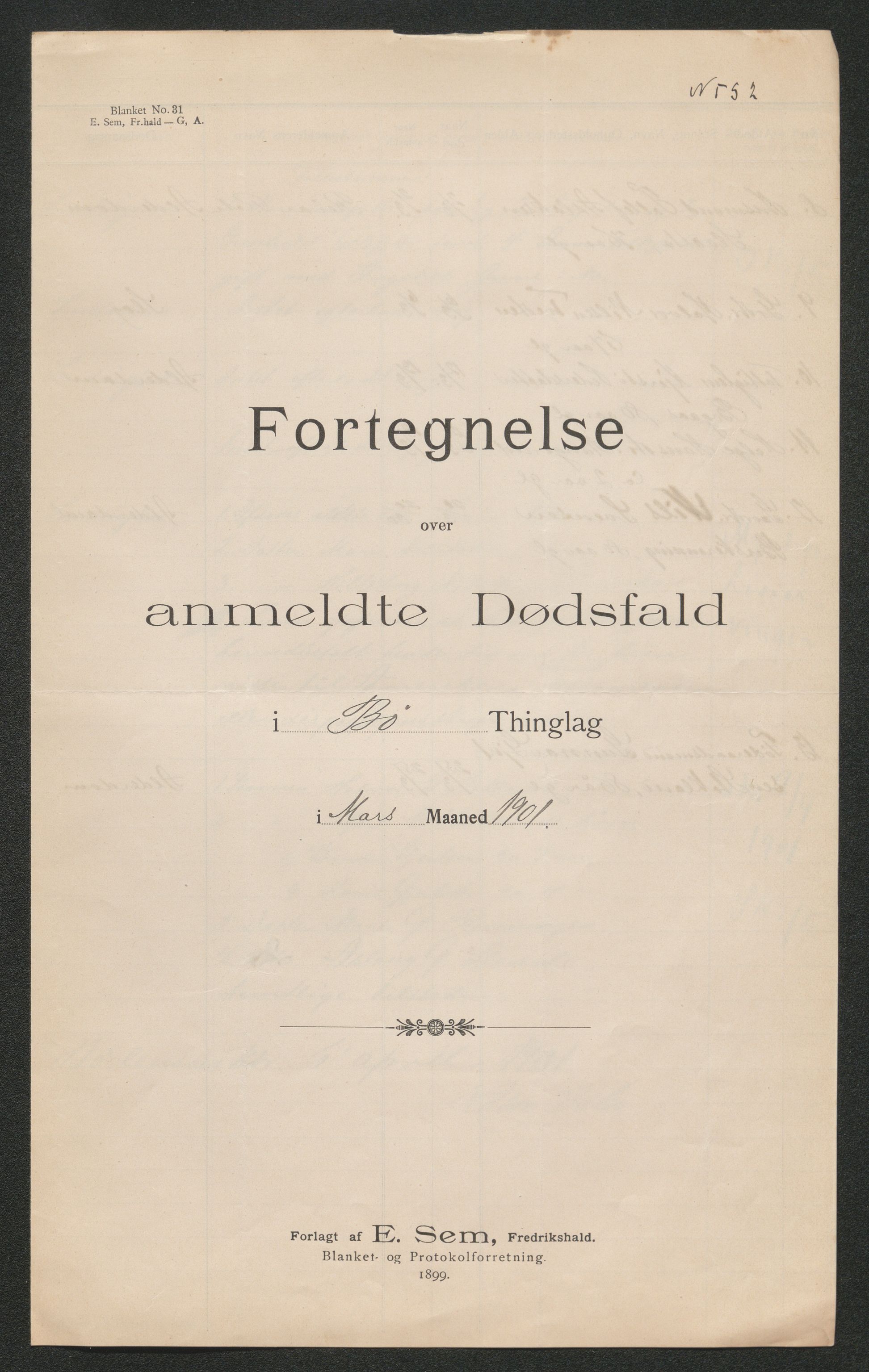 Nedre Telemark sorenskriveri, AV/SAKO-A-135/H/Ha/Hab/L0003: Dødsfallsfortegnelser
, 1897-1903, s. 576