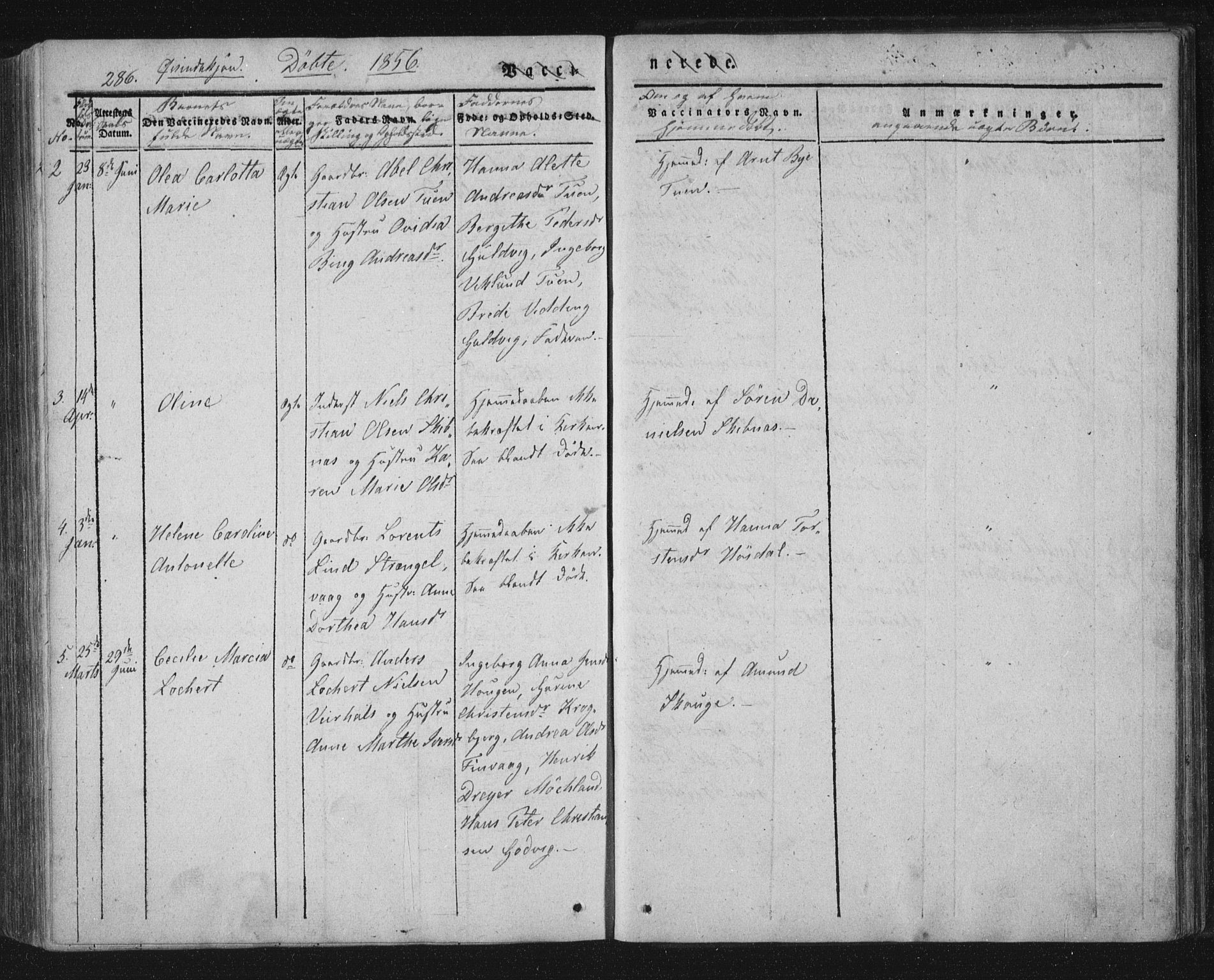 Ministerialprotokoller, klokkerbøker og fødselsregistre - Nordland, AV/SAT-A-1459/893/L1332: Ministerialbok nr. 893A05, 1841-1858, s. 286b