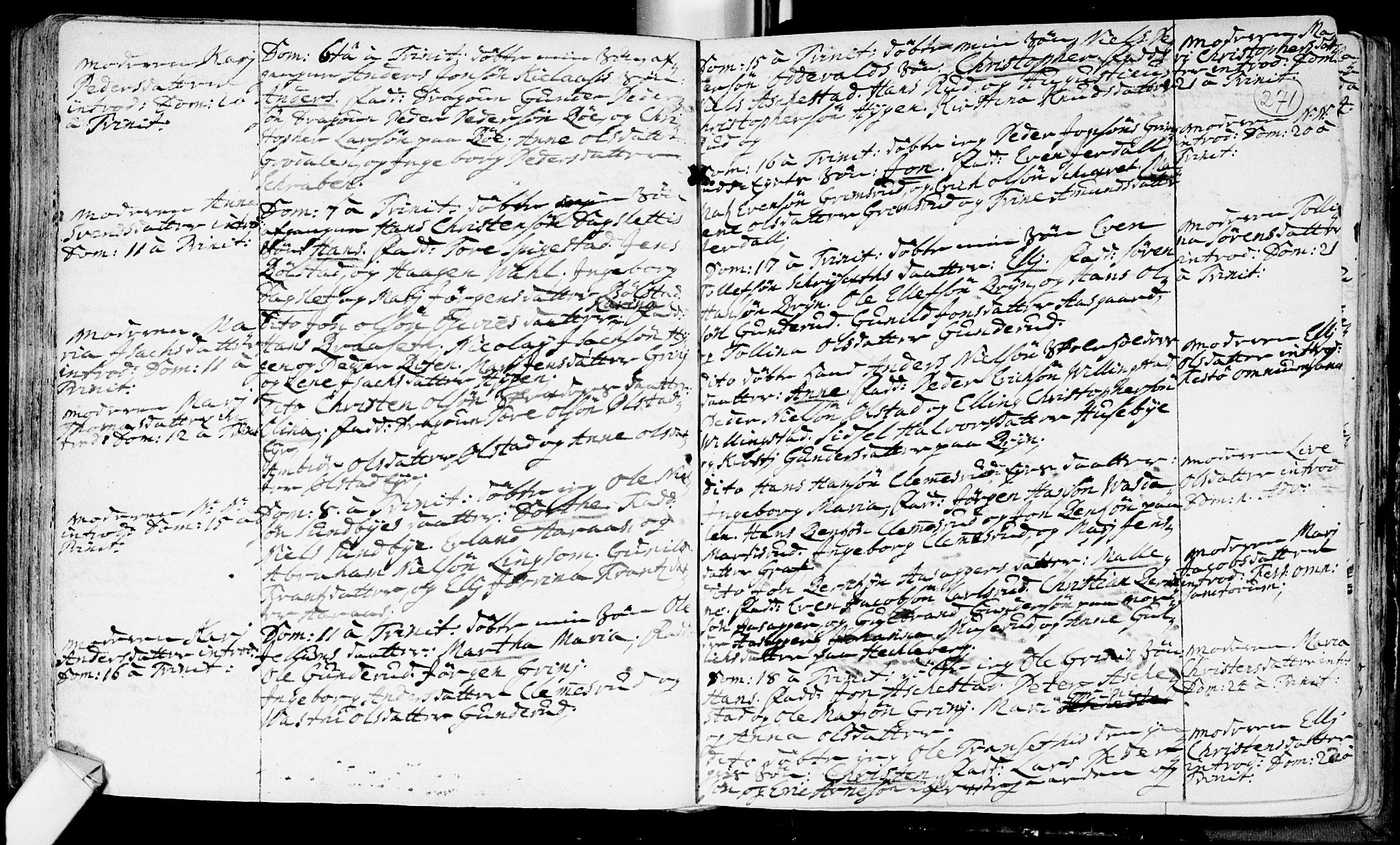 Røyken kirkebøker, AV/SAKO-A-241/F/Fa/L0002: Ministerialbok nr. 2, 1731-1782, s. 271