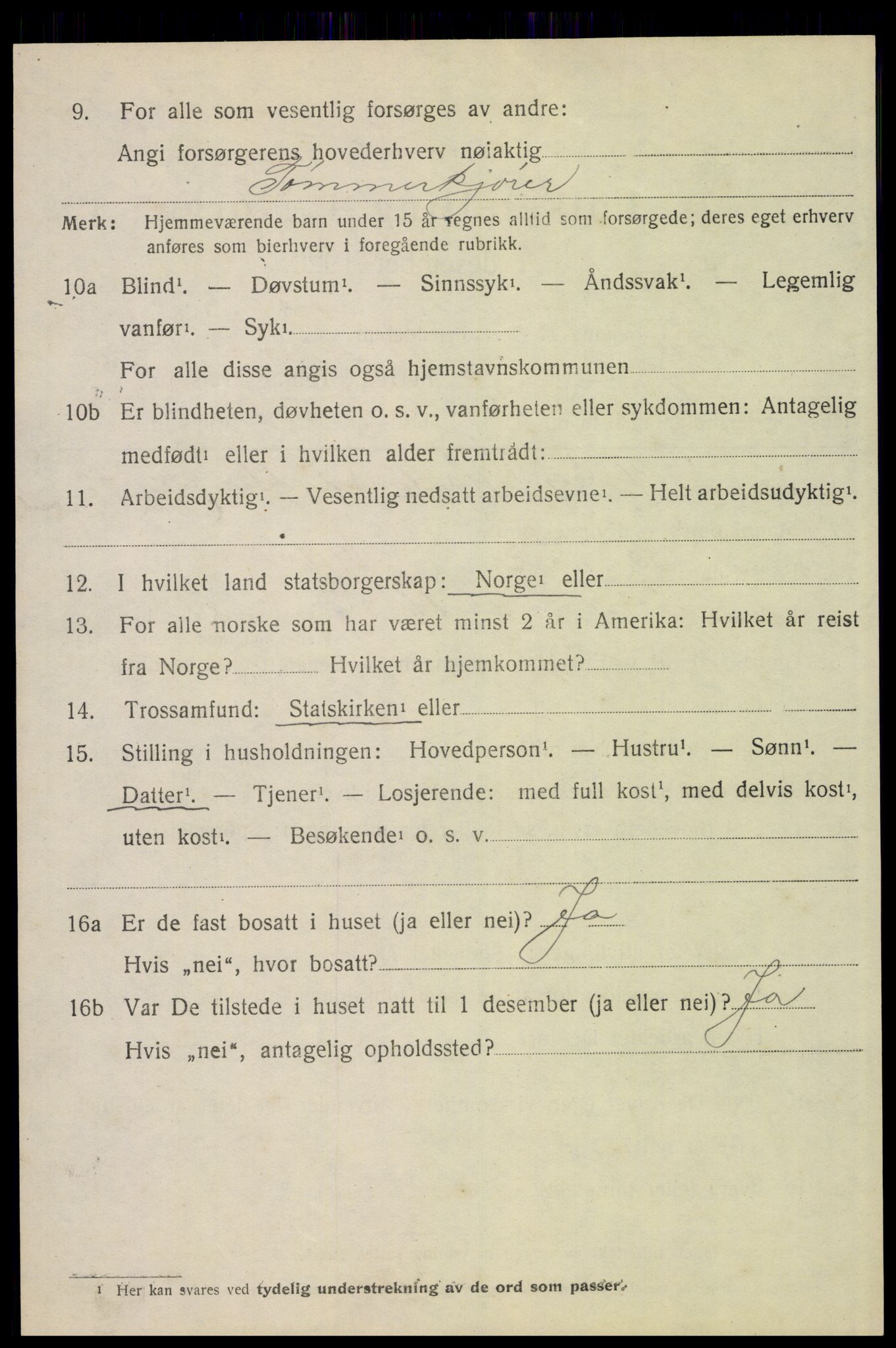 SAH, Folketelling 1920 for 0428 Trysil herred, 1920, s. 4276