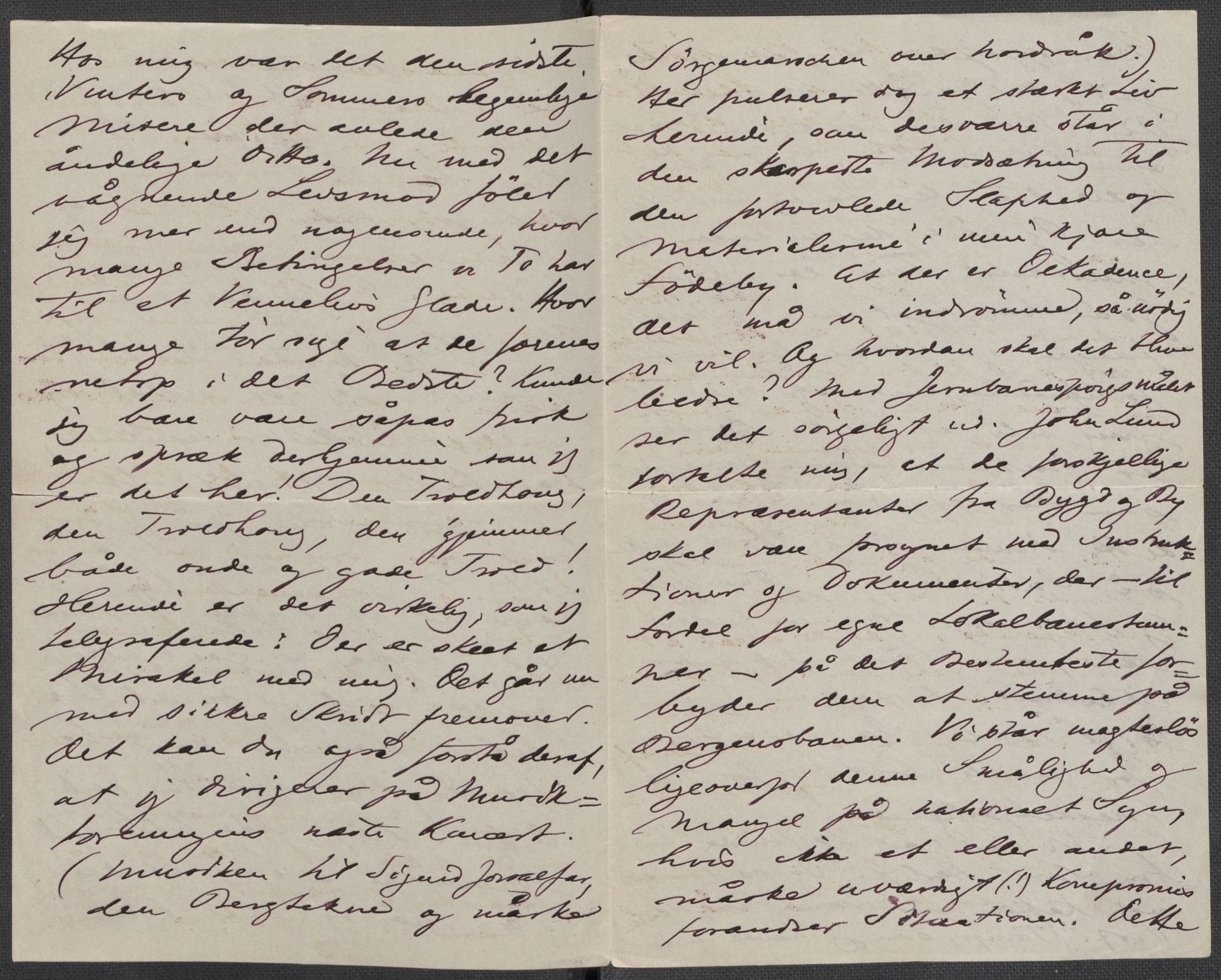 Beyer, Frants, AV/RA-PA-0132/F/L0001: Brev fra Edvard Grieg til Frantz Beyer og "En del optegnelser som kan tjene til kommentar til brevene" av Marie Beyer, 1872-1907, s. 370