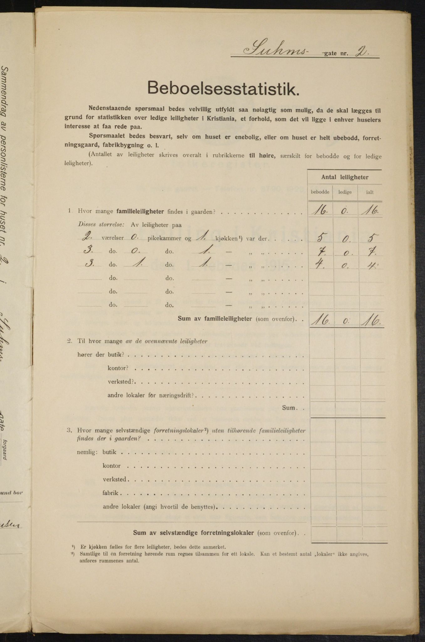 OBA, Kommunal folketelling 1.2.1915 for Kristiania, 1915, s. 104780