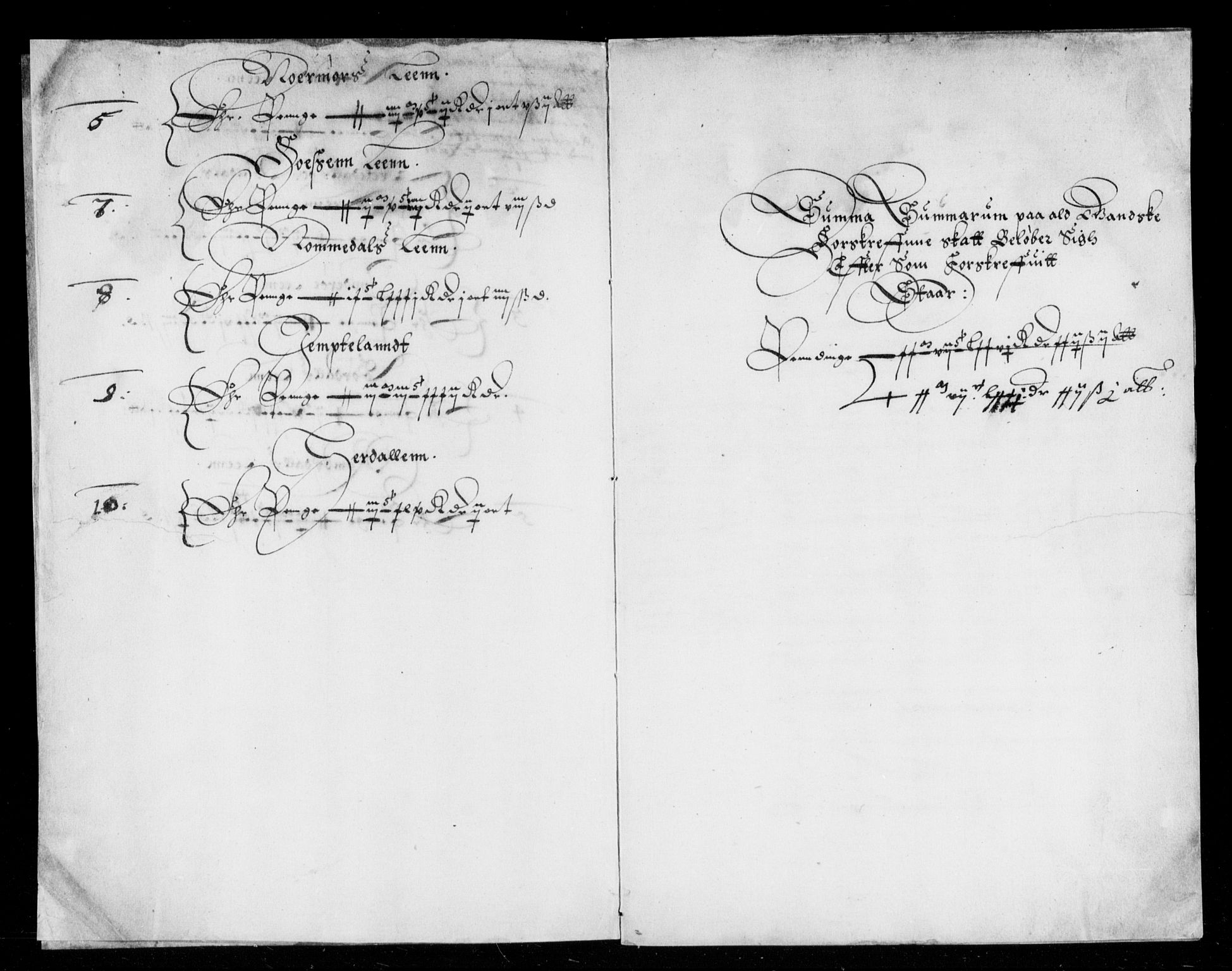 Rentekammeret inntil 1814, Reviderte regnskaper, Lensregnskaper, RA/EA-5023/R/Rb/Rbw/L0042: Trondheim len, 1629-1630