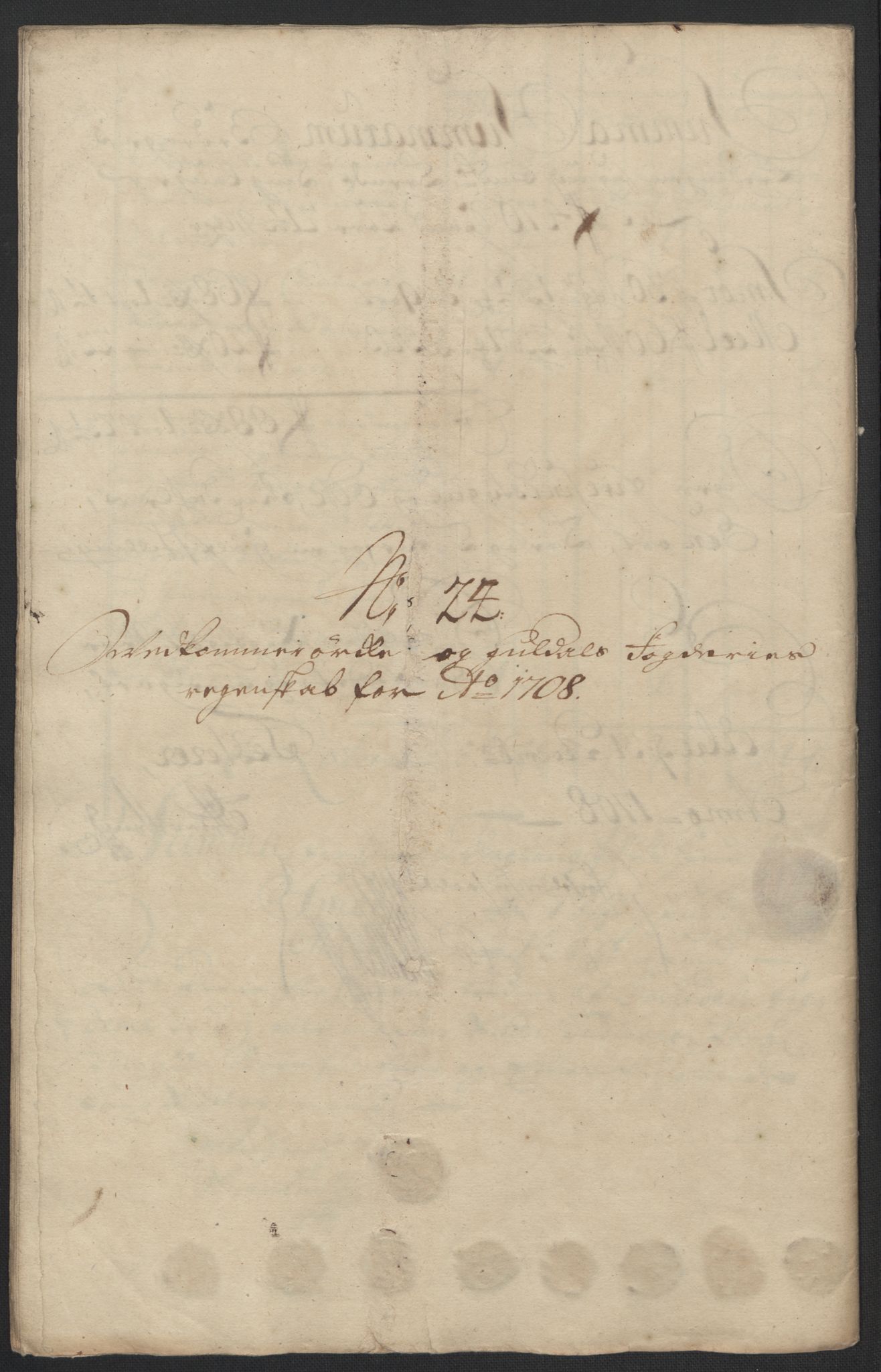 Rentekammeret inntil 1814, Reviderte regnskaper, Fogderegnskap, AV/RA-EA-4092/R60/L3958: Fogderegnskap Orkdal og Gauldal, 1708, s. 327