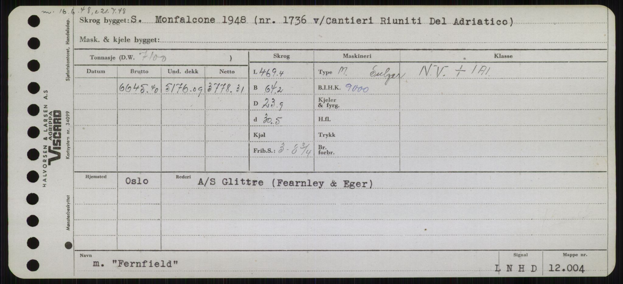 Sjøfartsdirektoratet med forløpere, Skipsmålingen, RA/S-1627/H/Hb/L0002: Fartøy, E-H, s. 101