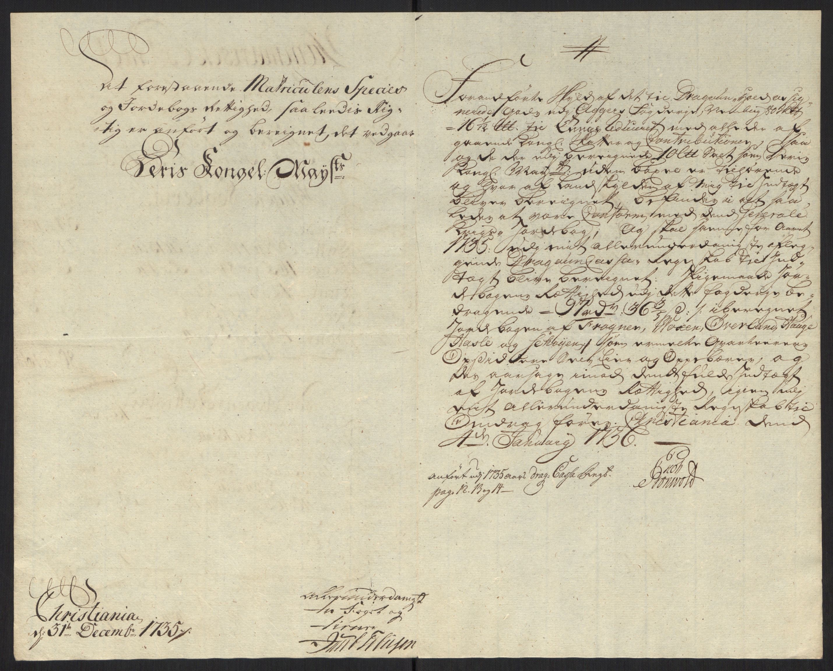 Rentekammeret inntil 1814, Reviderte regnskaper, Fogderegnskap, AV/RA-EA-4092/R10/L0474: Fogderegnskap Aker og Follo, 1735, s. 51