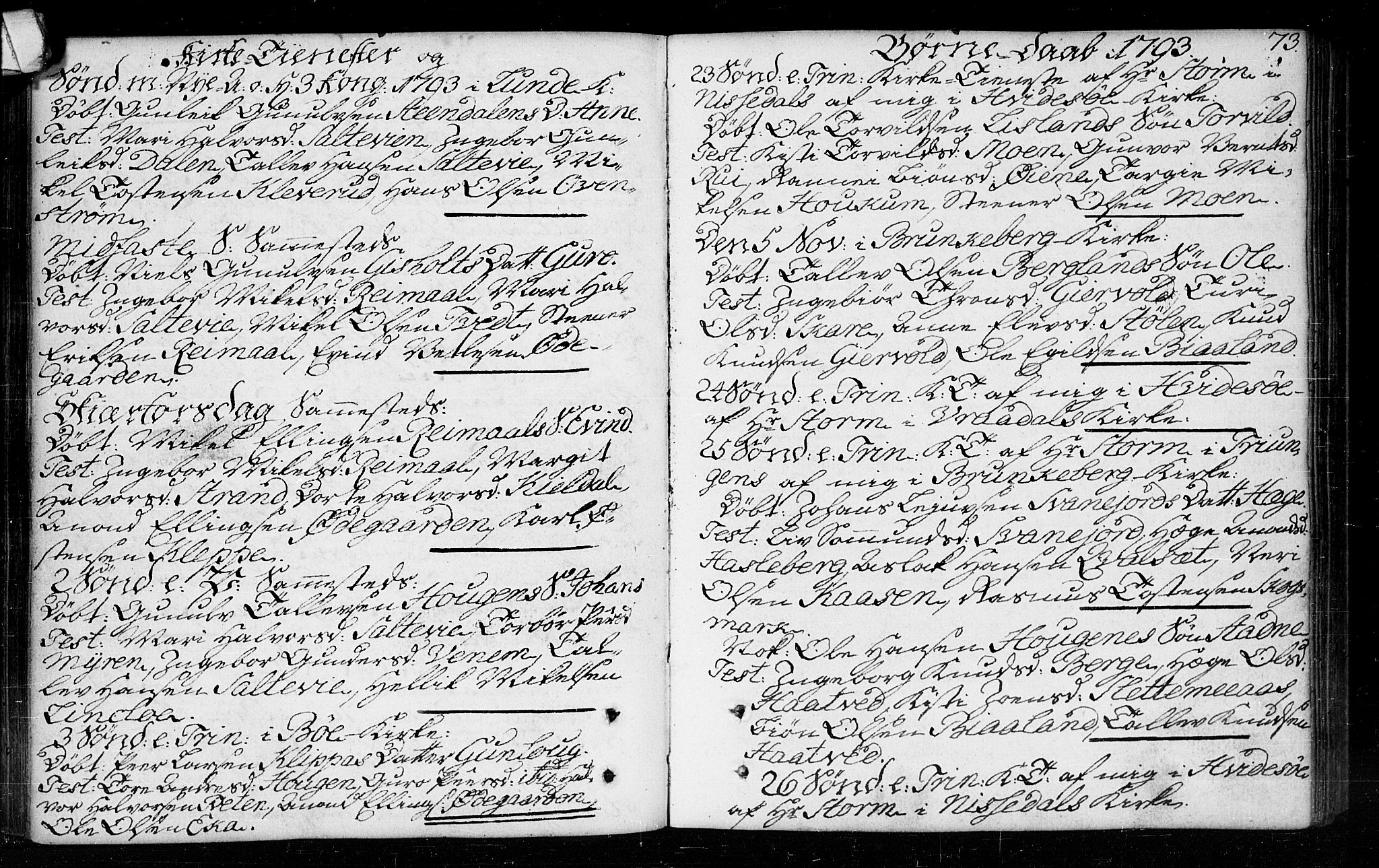 Kviteseid kirkebøker, SAKO/A-276/F/Fa/L0003: Ministerialbok nr. I 3, 1787-1799, s. 73