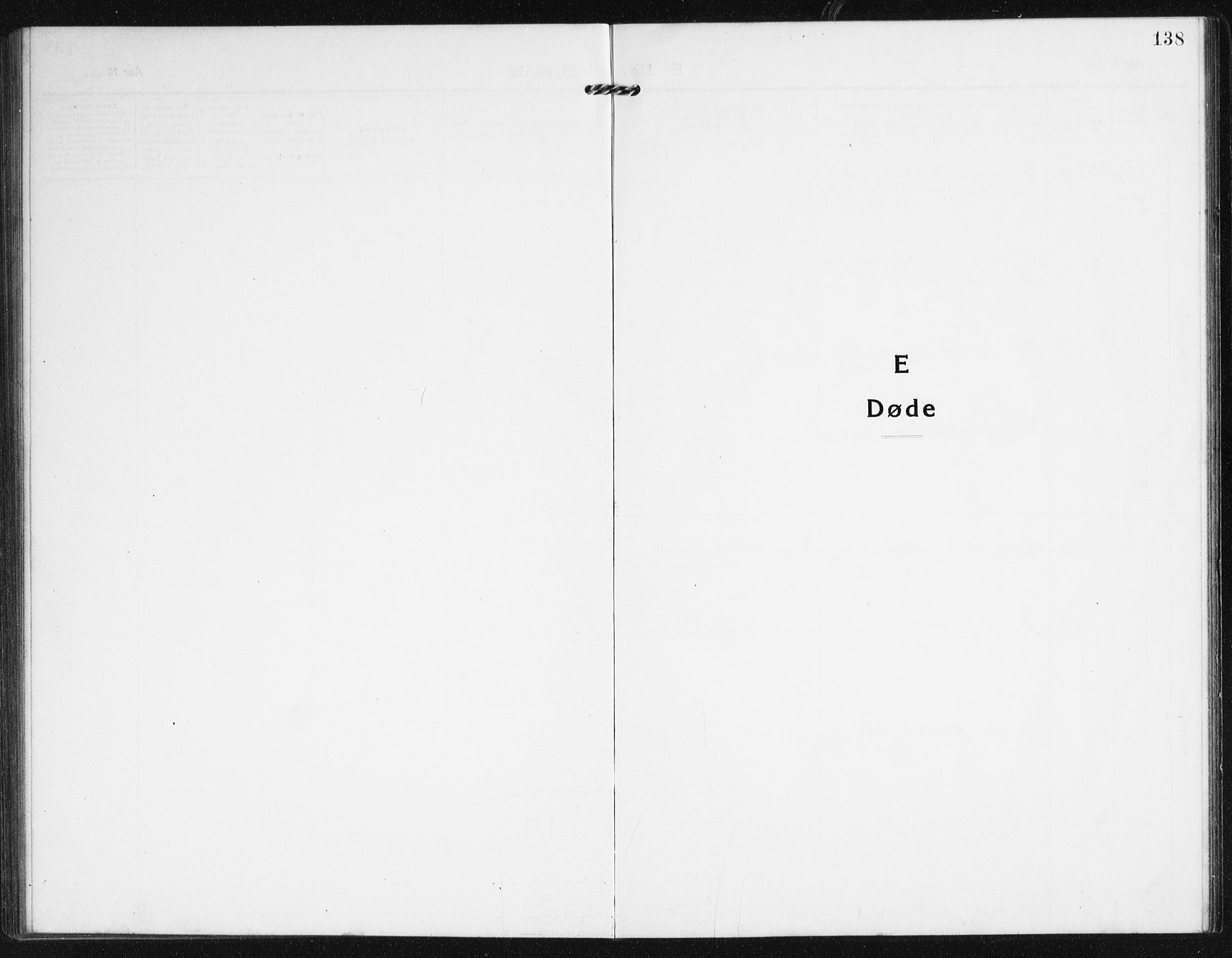 Valle sokneprestkontor, AV/SAK-1111-0044/F/Fb/Fba/L0004: Klokkerbok nr. B 4, 1917-1944, s. 138