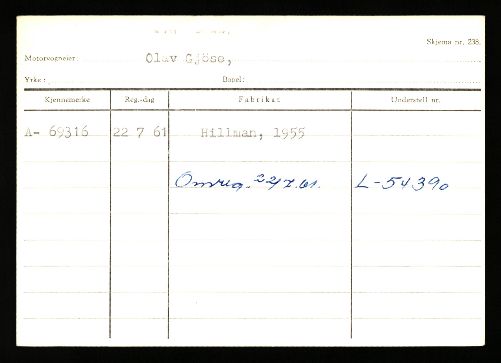 Stavanger trafikkstasjon, AV/SAST-A-101942/0/G/L0008: Registreringsnummer: 67519 - 84533, 1930-1971, s. 201