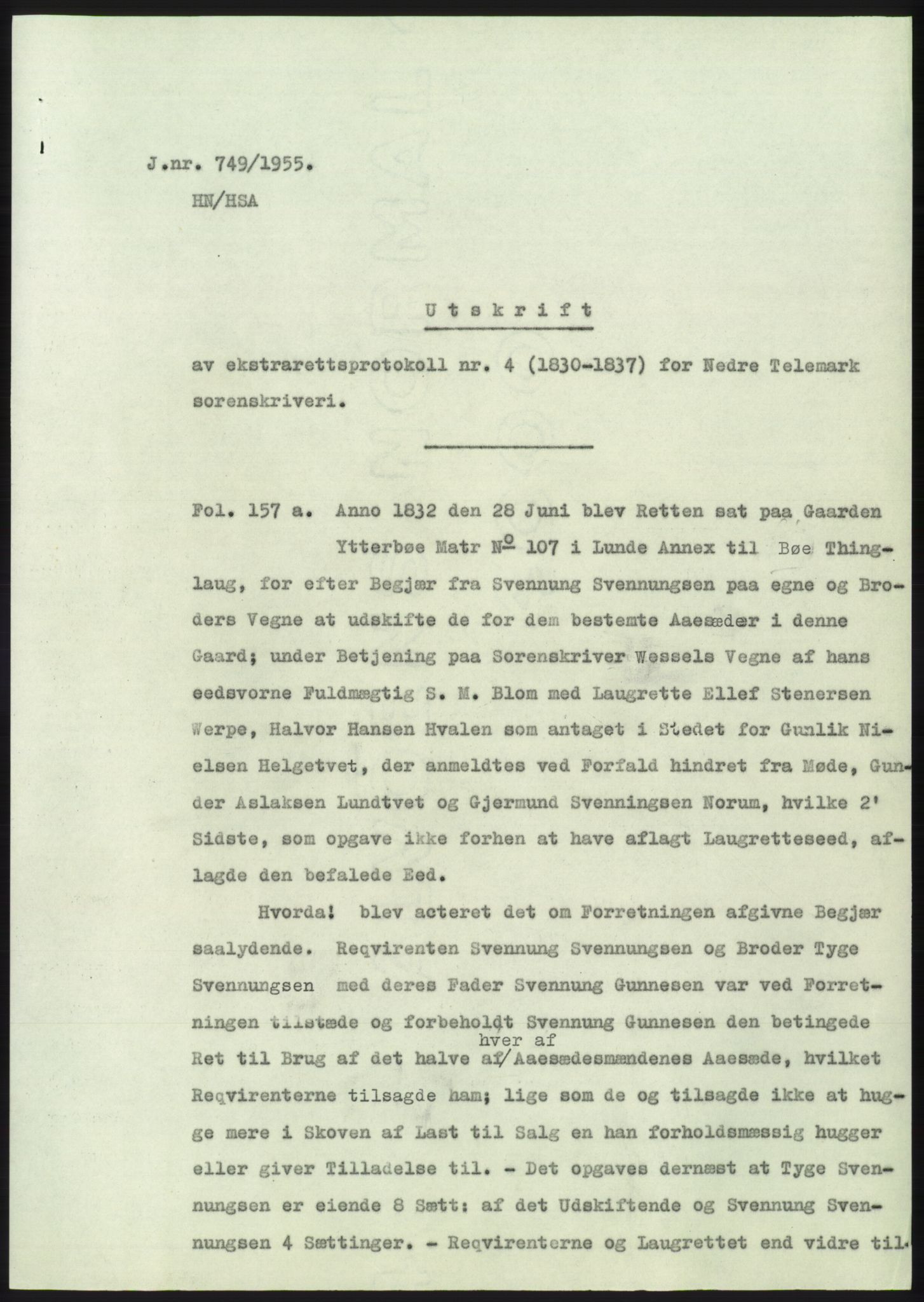 Statsarkivet i Kongsberg, SAKO/A-0001, 1955, s. 168