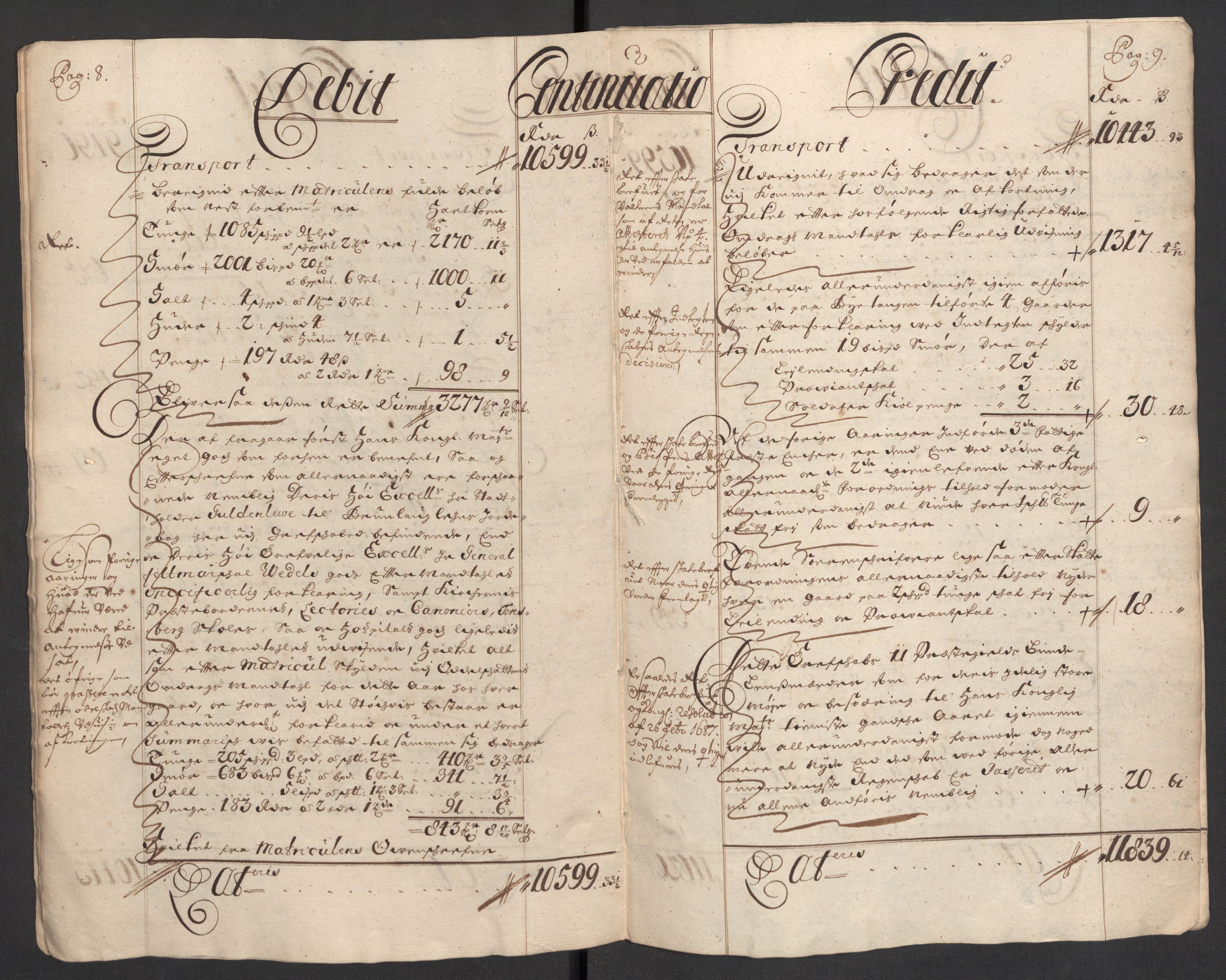 Rentekammeret inntil 1814, Reviderte regnskaper, Fogderegnskap, RA/EA-4092/R32/L1868: Fogderegnskap Jarlsberg grevskap, 1697-1699, s. 135