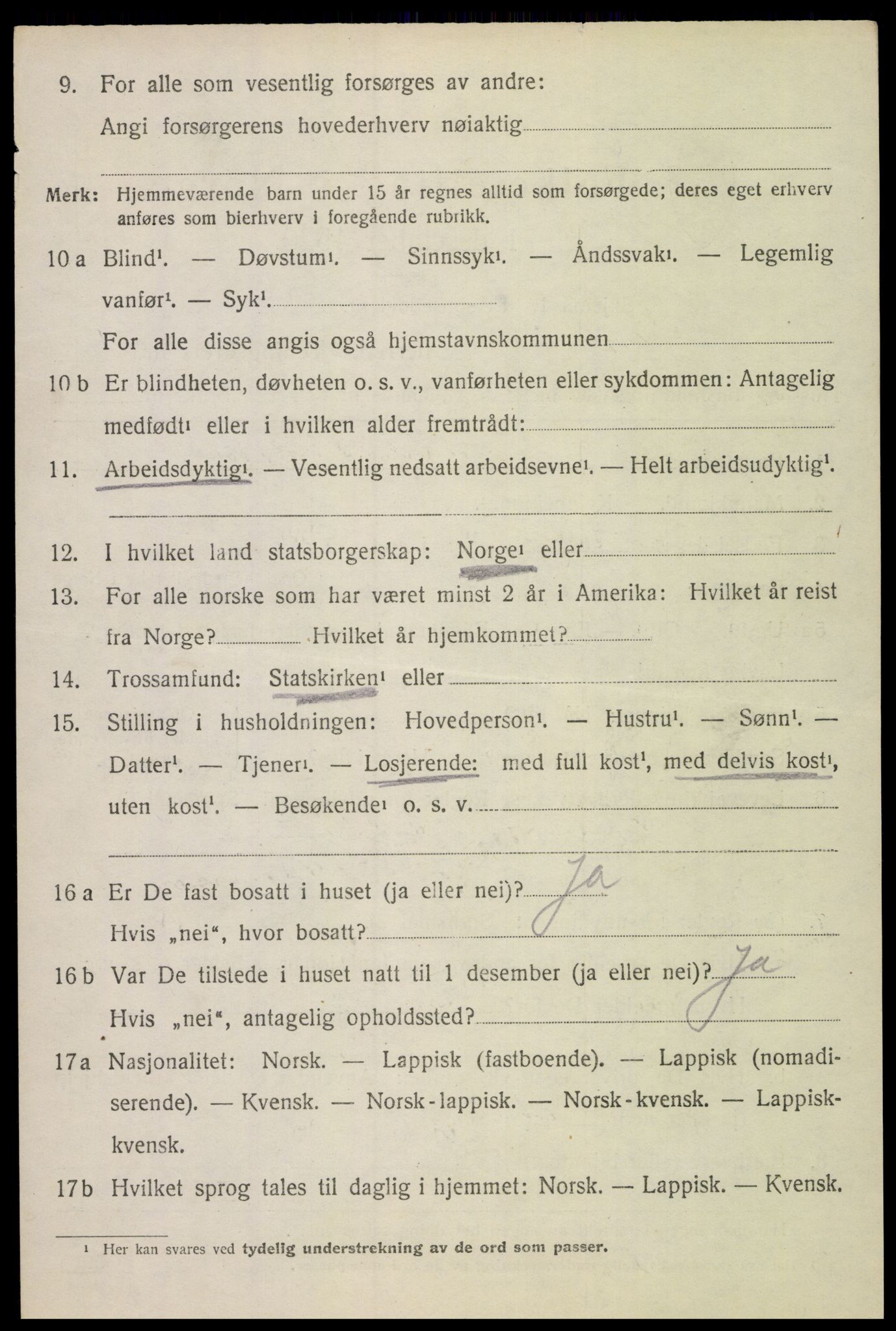 SAT, Folketelling 1920 for 1864 Gimsøy herred, 1920, s. 2172