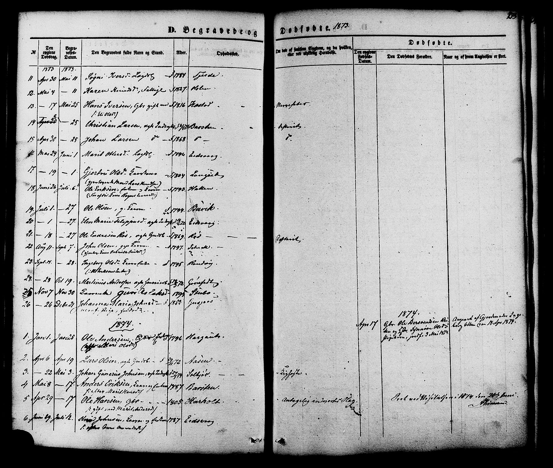 Ministerialprotokoller, klokkerbøker og fødselsregistre - Møre og Romsdal, SAT/A-1454/551/L0625: Ministerialbok nr. 551A05, 1846-1879, s. 273