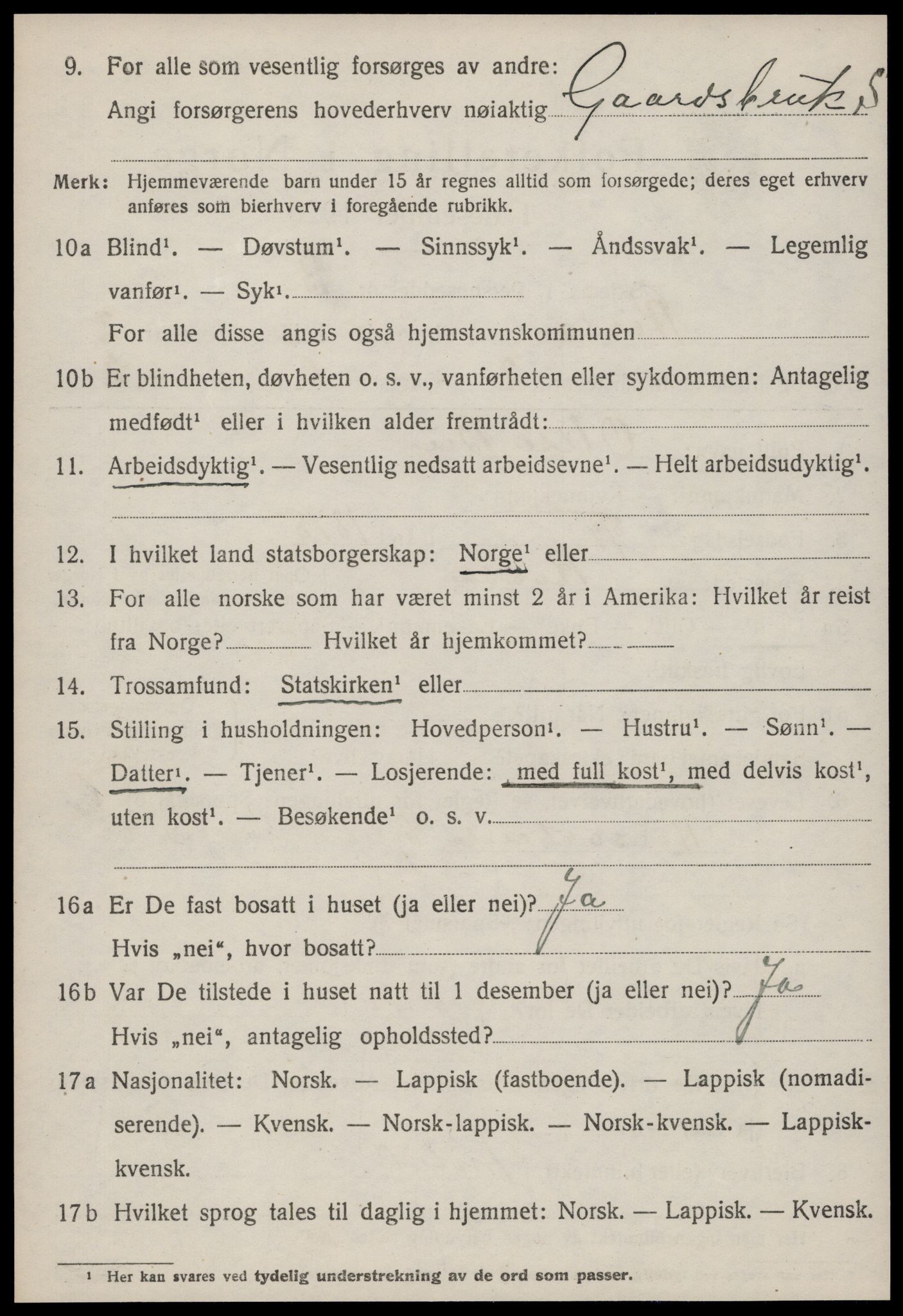 SAT, Folketelling 1920 for 1624 Rissa herred, 1920, s. 1636