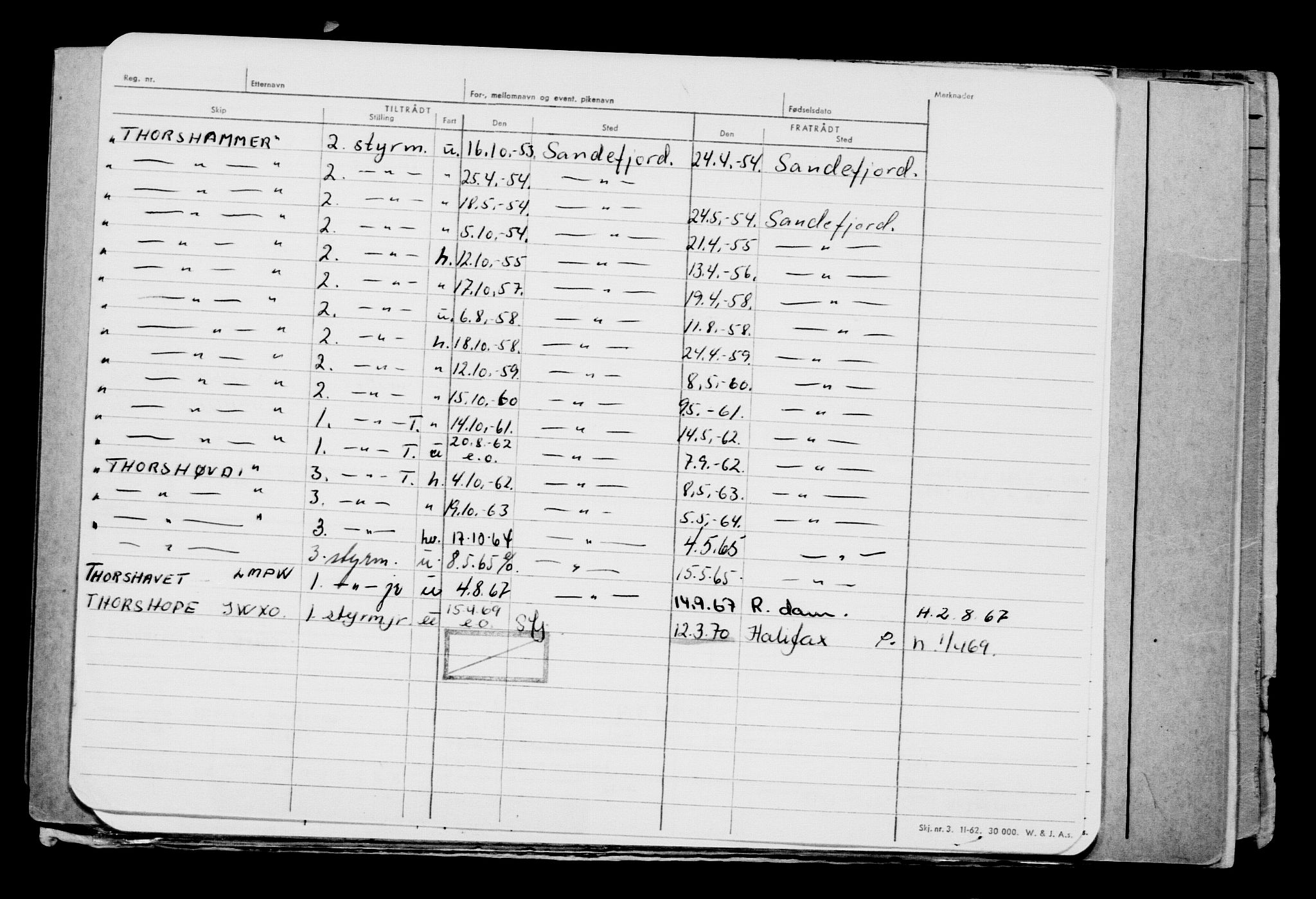 Direktoratet for sjømenn, AV/RA-S-3545/G/Gb/L0102: Hovedkort, 1912, s. 334
