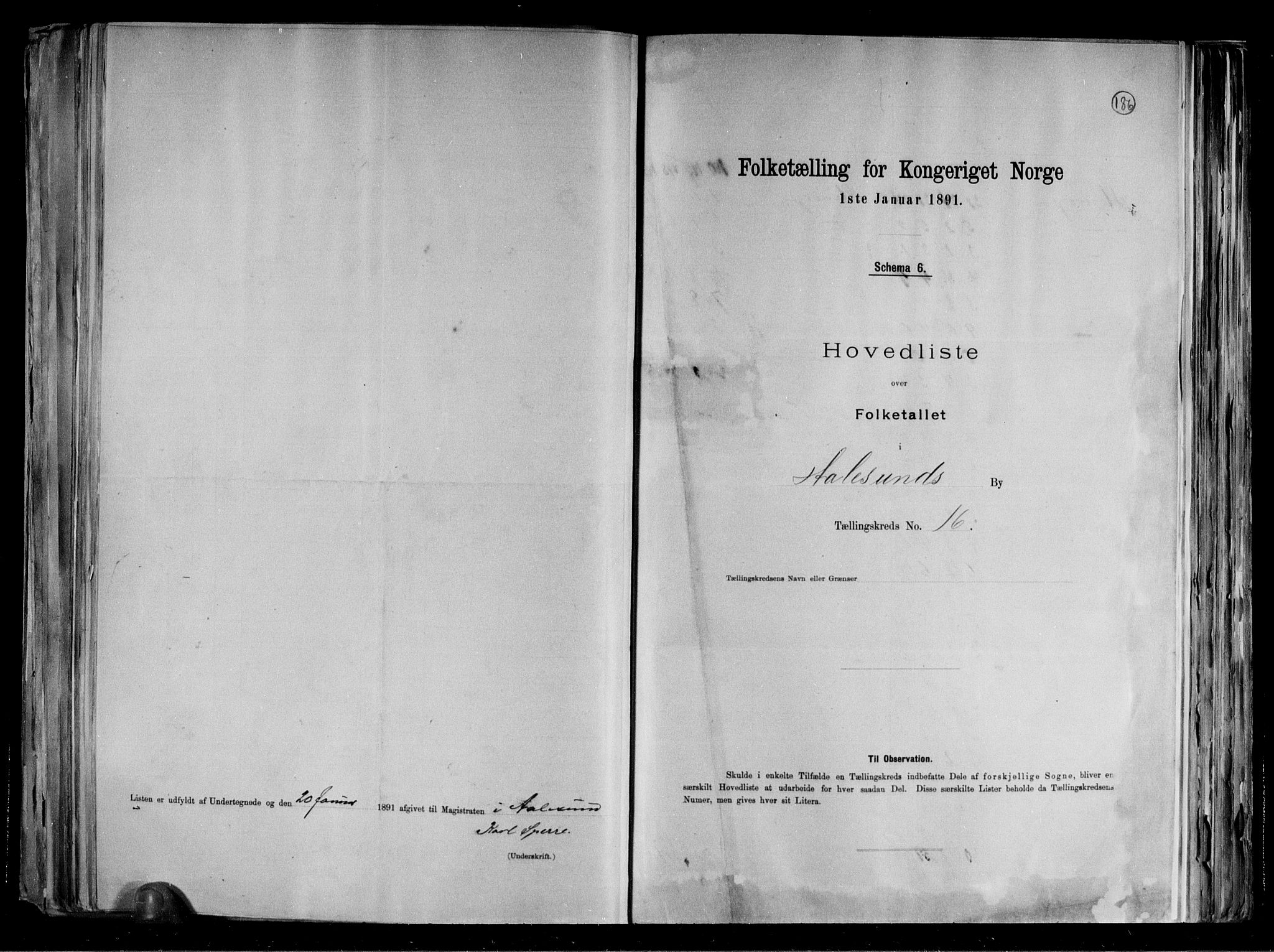 RA, Folketelling 1891 for 1501 Ålesund kjøpstad, 1891, s. 35