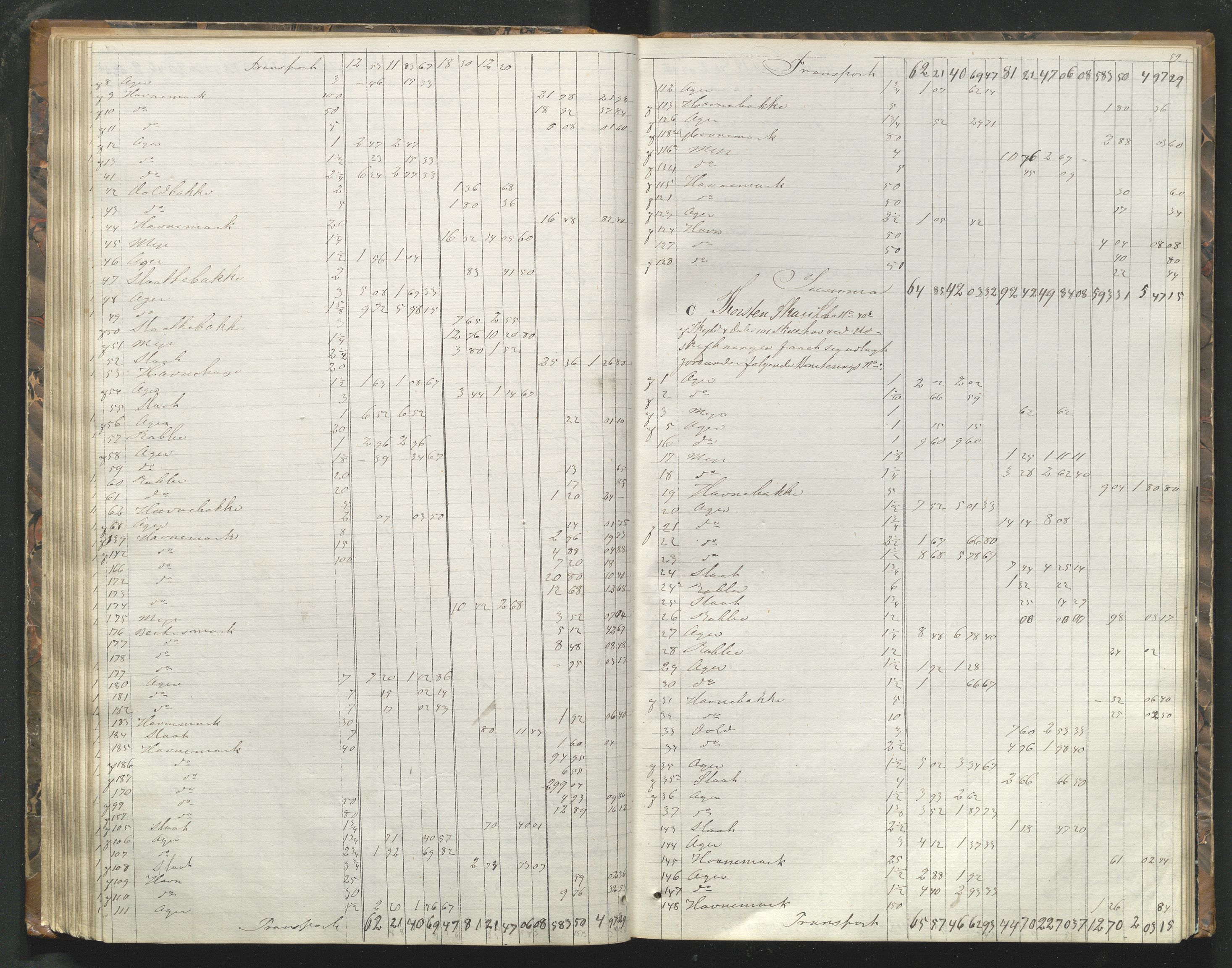 Utskiftningsformannen i Oppland fylke, AV/SAH-JORDSKIFTEO-001/H/Hf/Hfg/L0001: Forhandlingsprotokoll - Toten og Hadeland, 1865-1868, s. 59