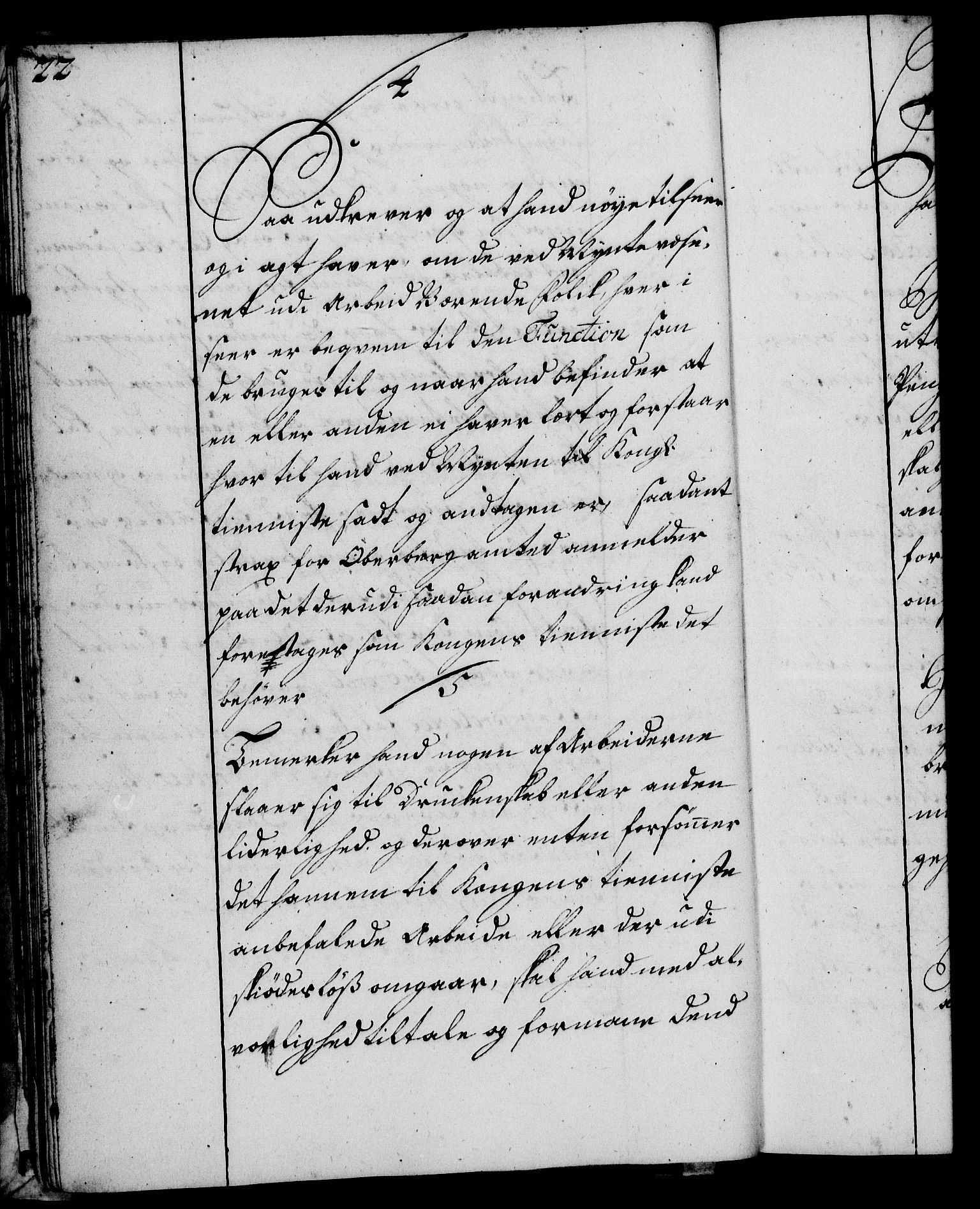 Rentekammeret, Kammerkanselliet, RA/EA-3111/G/Gg/Ggi/L0002: Norsk instruksjonsprotokoll med register (merket RK 53.35), 1729-1751, s. 22