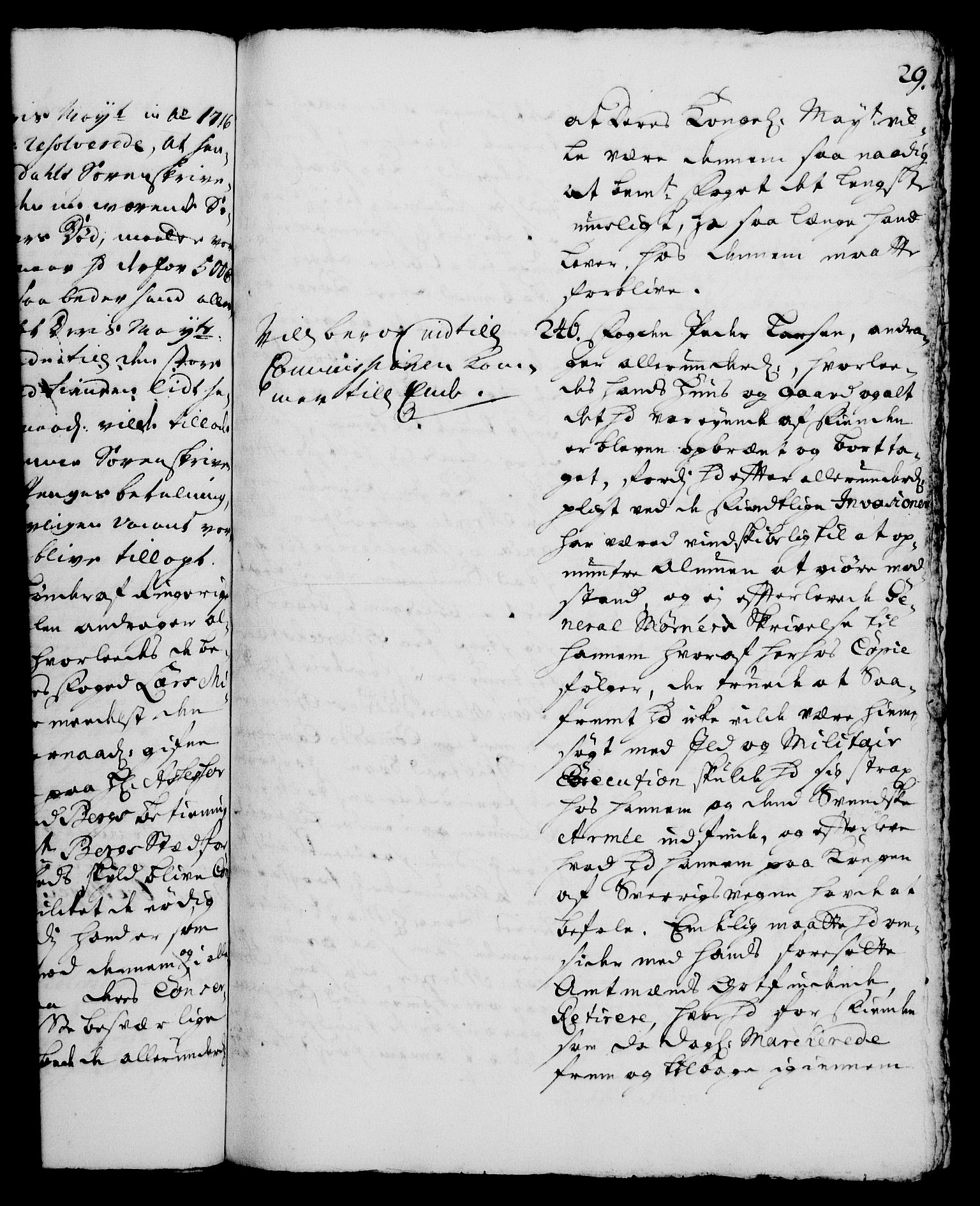 Rentekammeret, Kammerkanselliet, AV/RA-EA-3111/G/Gh/Gha/L0001: Norsk ekstraktmemorialprotokoll, sak. 1-375 (merket RK 53.46), 1720, s. 29