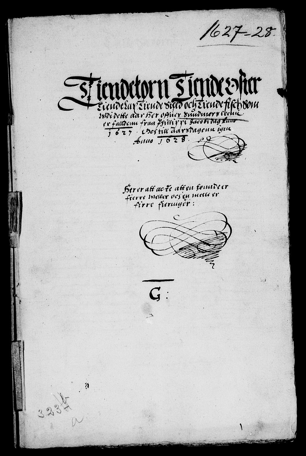 Rentekammeret inntil 1814, Reviderte regnskaper, Lensregnskaper, AV/RA-EA-5023/R/Rb/Rbt/L0044: Bergenhus len, 1627-1628
