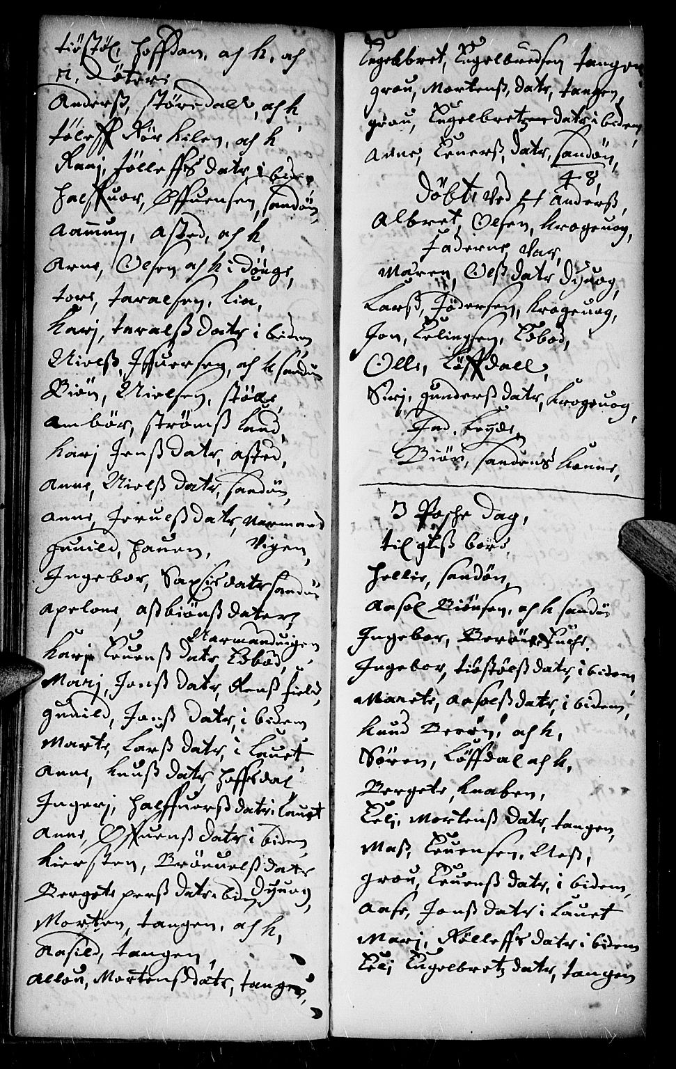 Dypvåg sokneprestkontor, AV/SAK-1111-0007/F/Fb/Fba/L0002: Klokkerbok nr. B 2, 1707-1721, s. 86