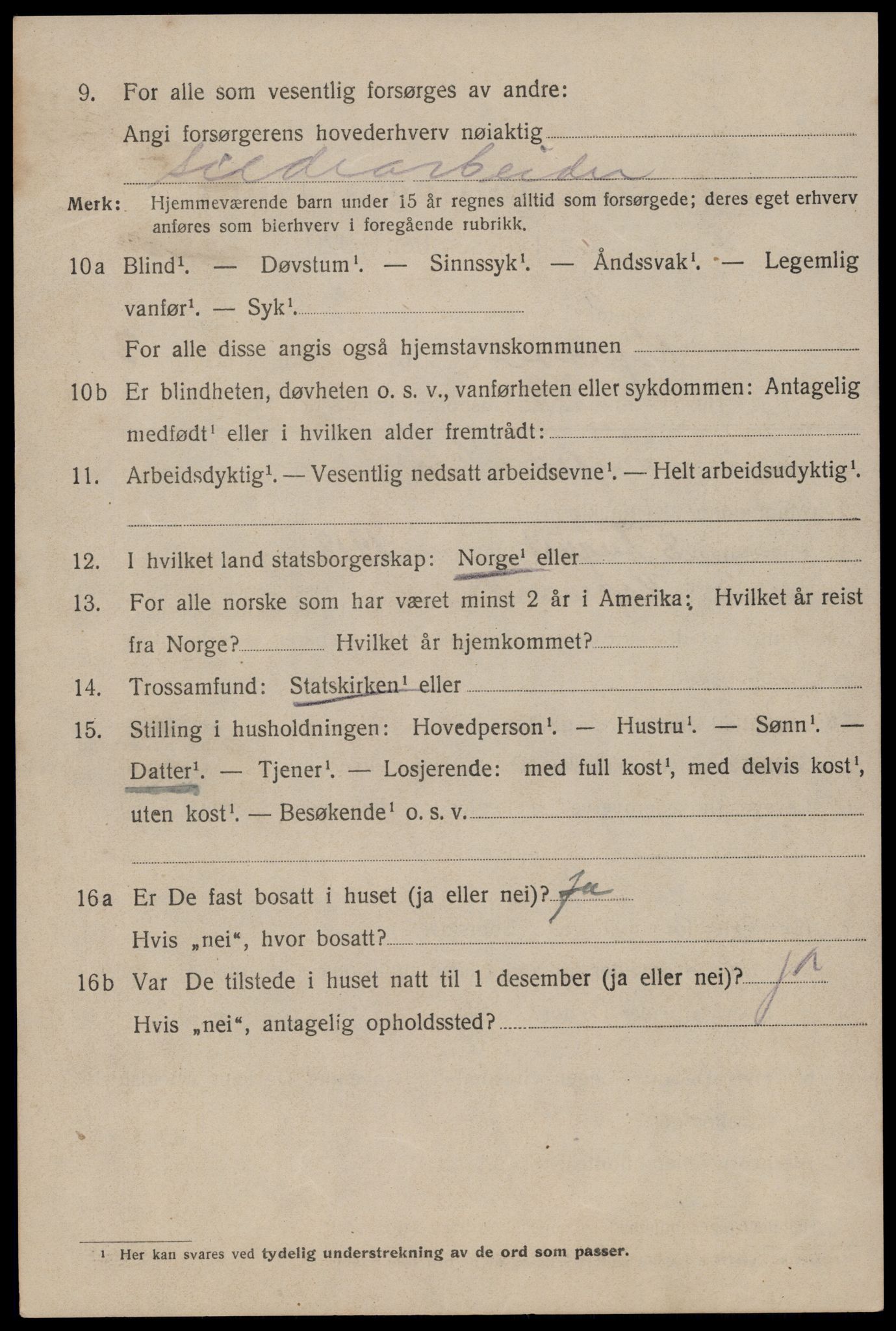 SAST, Folketelling 1920 for 1105 Kopervik ladested, 1920, s. 4747