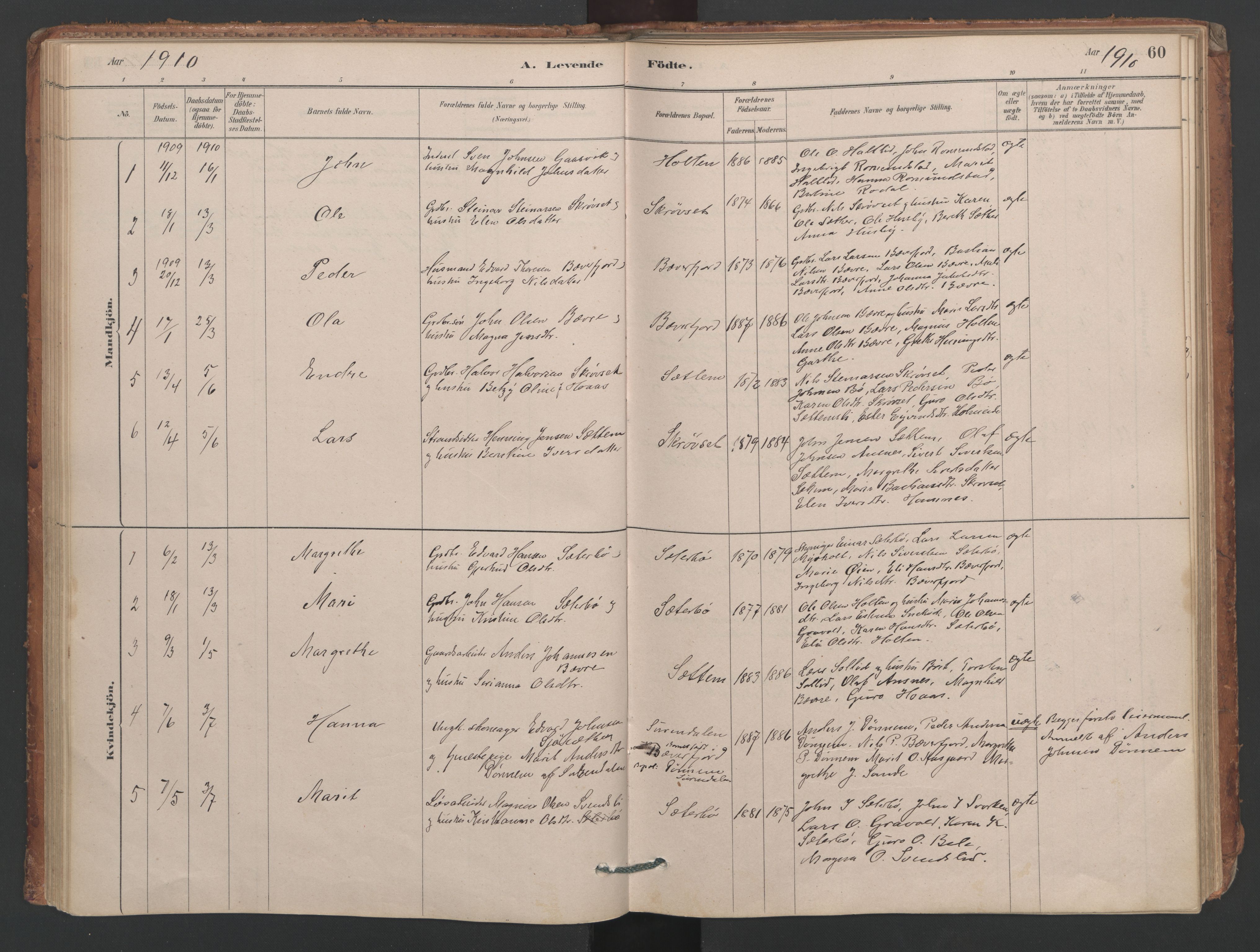 Ministerialprotokoller, klokkerbøker og fødselsregistre - Møre og Romsdal, AV/SAT-A-1454/594/L1036: Ministerialbok nr. 594A02 (?), 1879-1910, s. 60